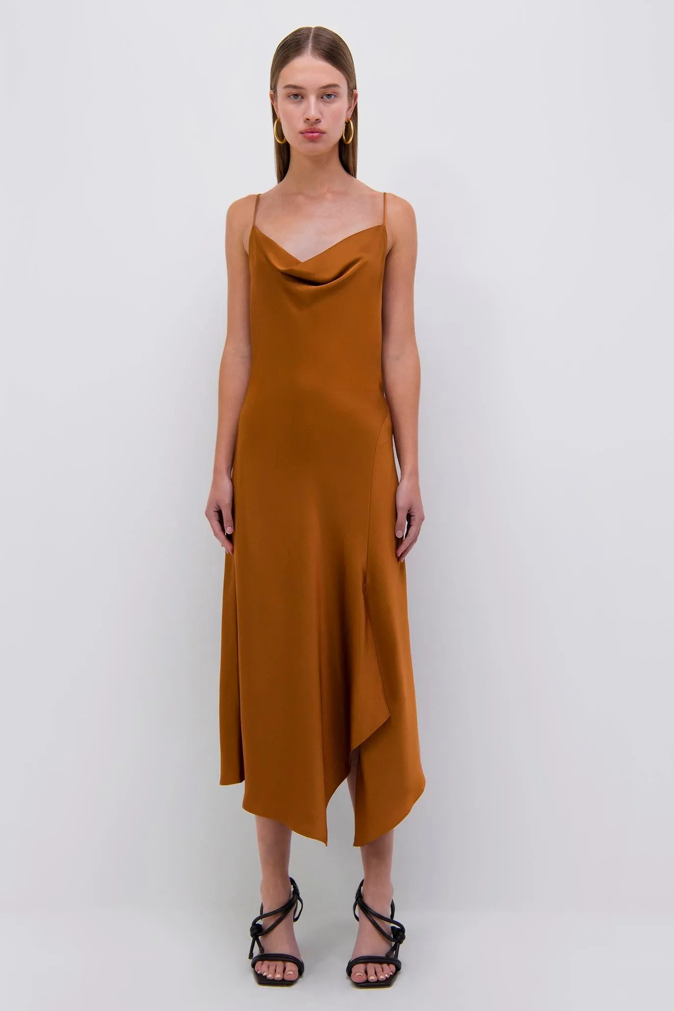 Nellie Satin Slip Dress sold by Simkhai product image thumbnail 4