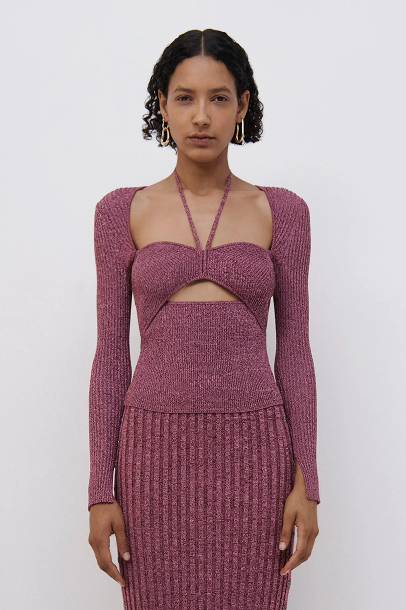 Alexia Marled Sweetheart Top sold by Simkhai product image thumbnail 2