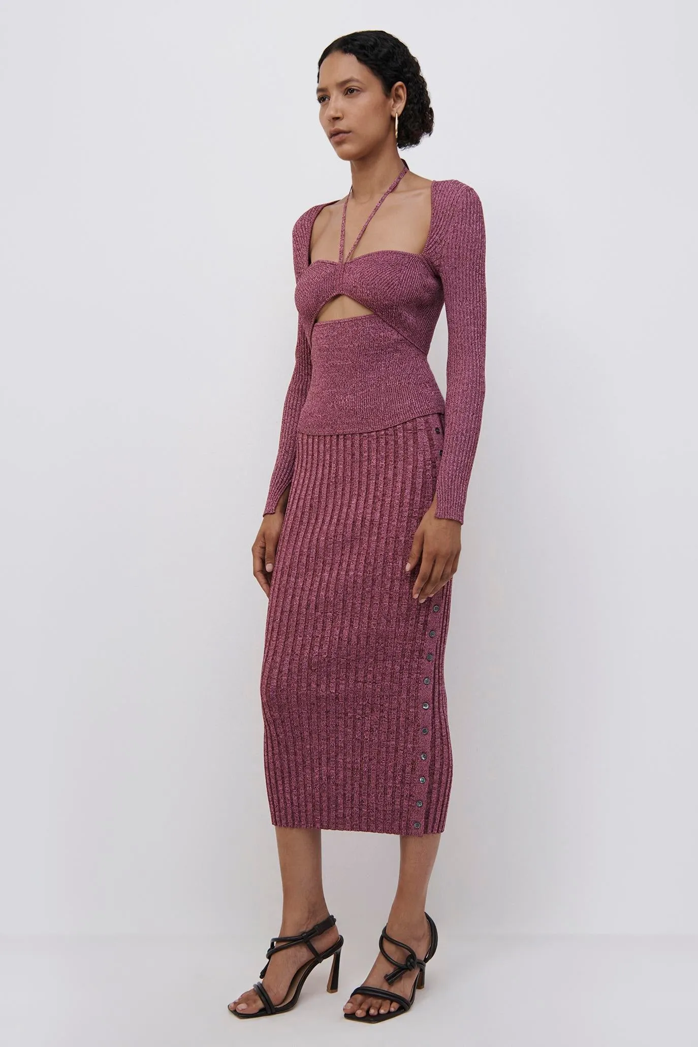 Alexia Marled Sweetheart Top sold by Simkhai product image thumbnail 5