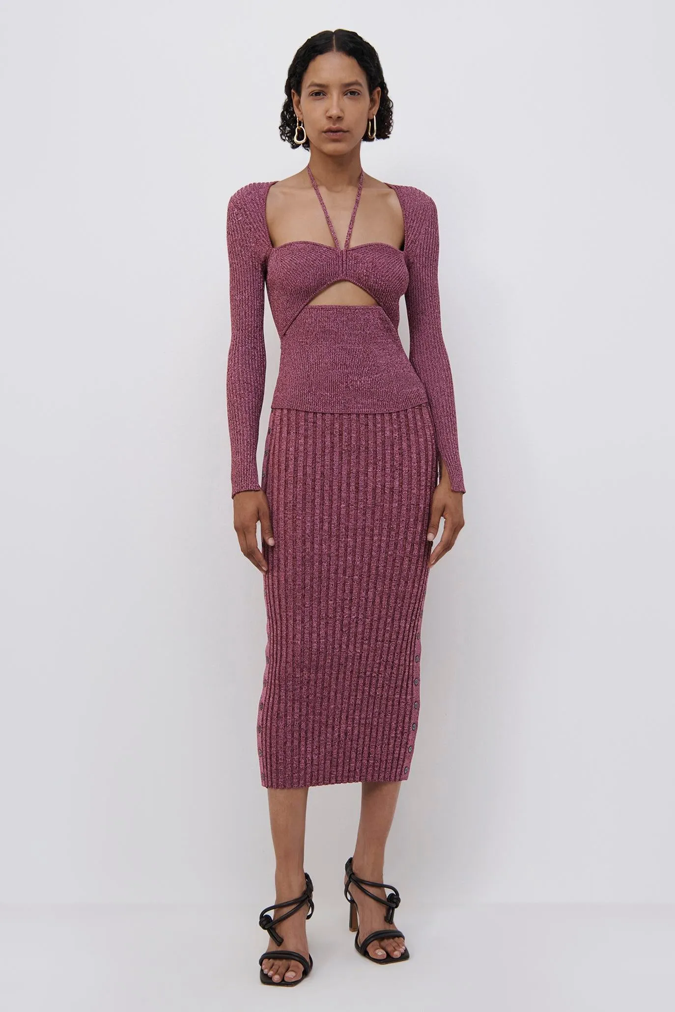 Alexia Marled Sweetheart Top sold by Simkhai product image thumbnail 3