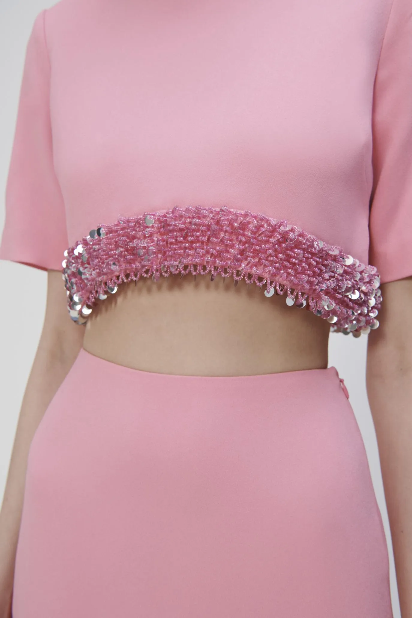 Jalen Embellished Crepe Top sold by Simkhai product image thumbnail 2