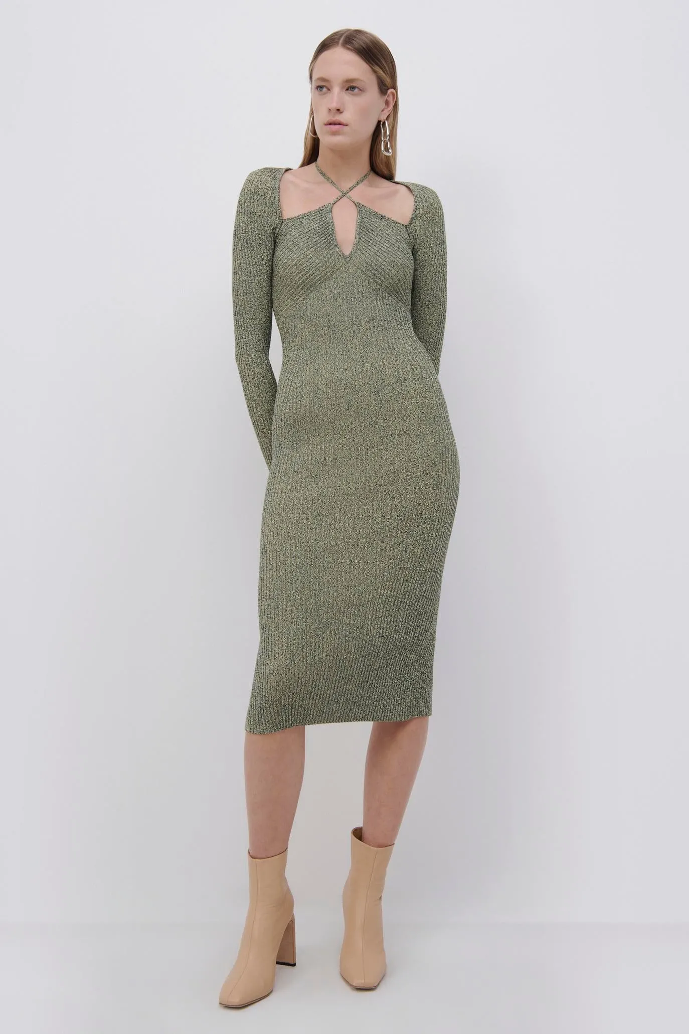 Elijah Marled Midi Dress sold by Simkhai product image thumbnail 2