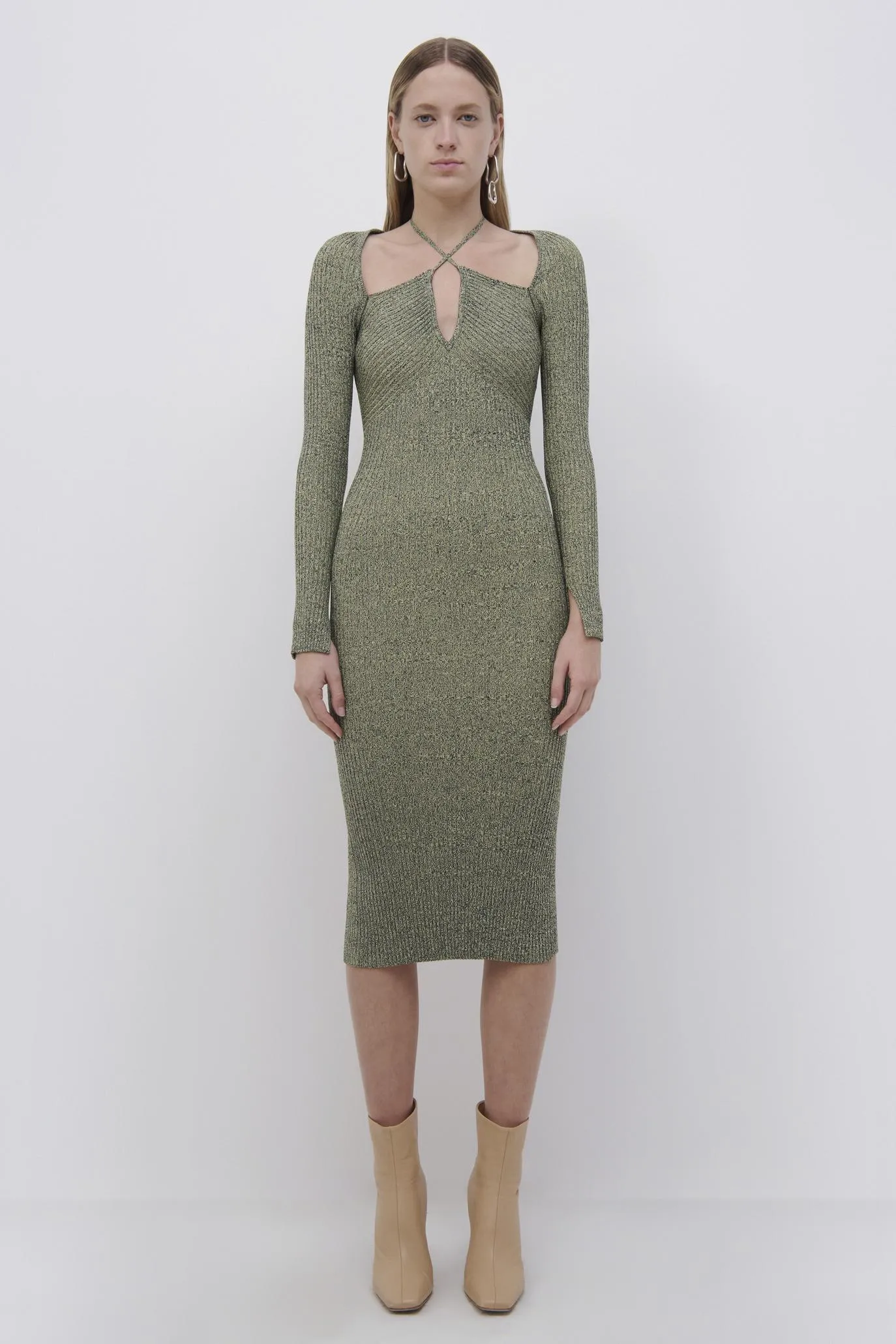 Elijah Marled Midi Dress sold by Simkhai product image thumbnail 4