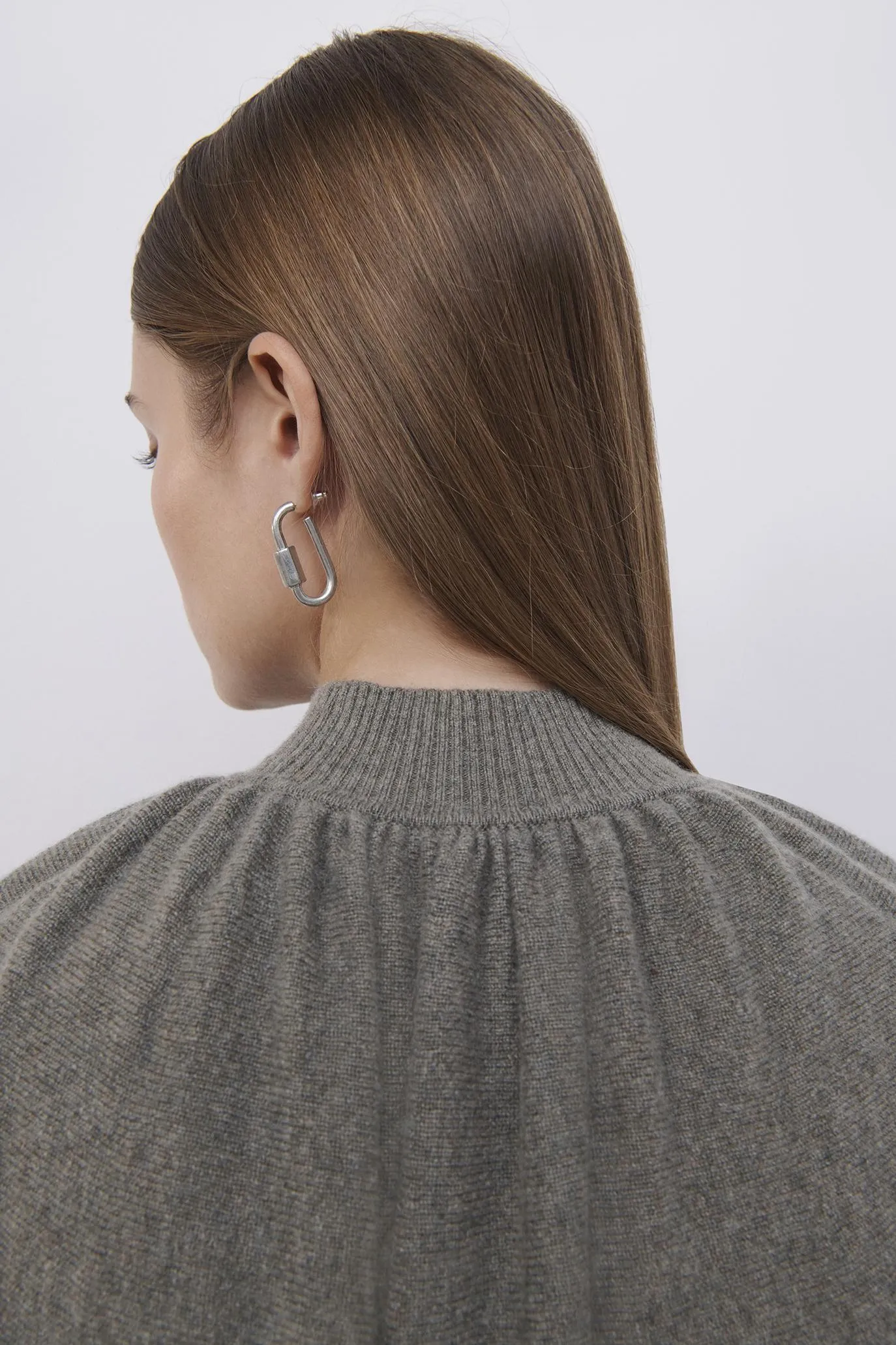 Nancy Recycled Cashmere Cape Dress sold by Simkhai product image thumbnail 5