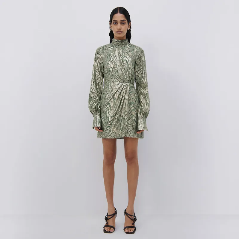 Halen Fil Coupe Mini Dress made by Simkhai