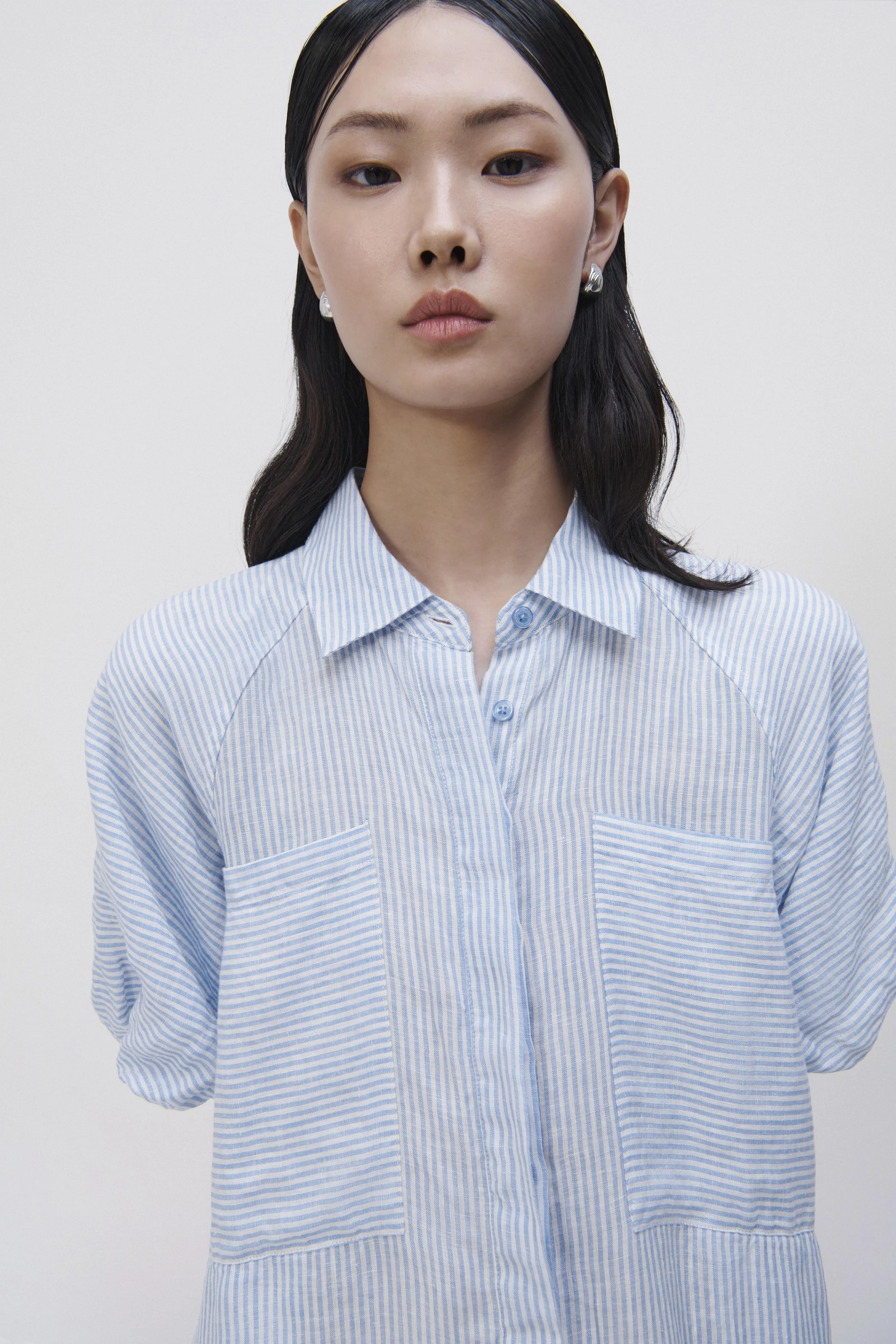 Crissy Striped Linen Dress sold by Simkhai product image thumbnail 4
