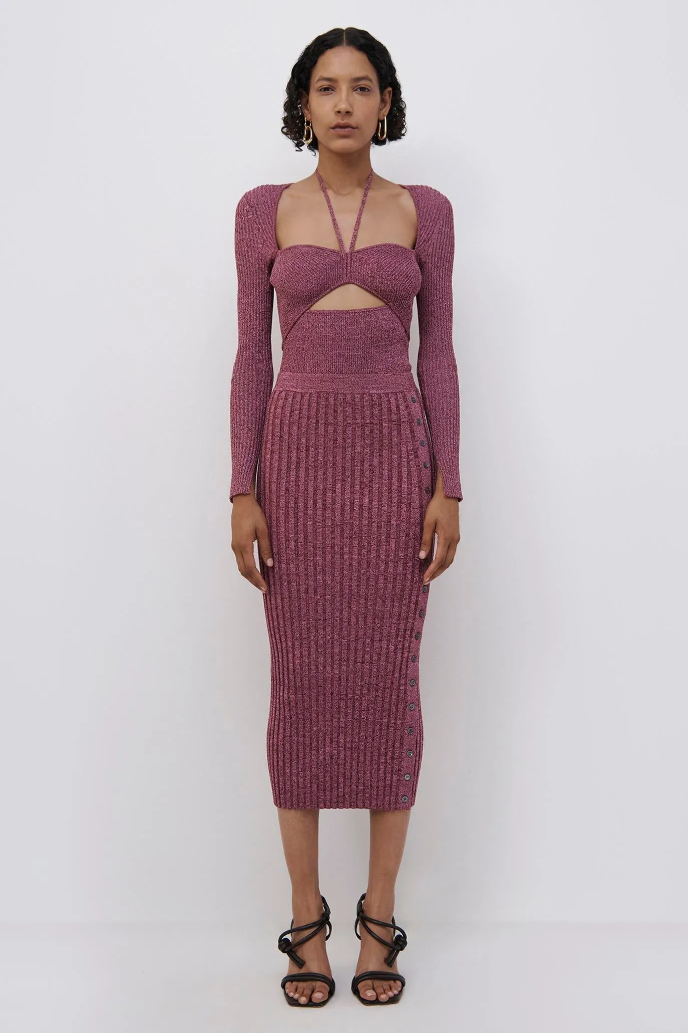 Ashton Marled Midi Skirt sold by Simkhai product image thumbnail 5