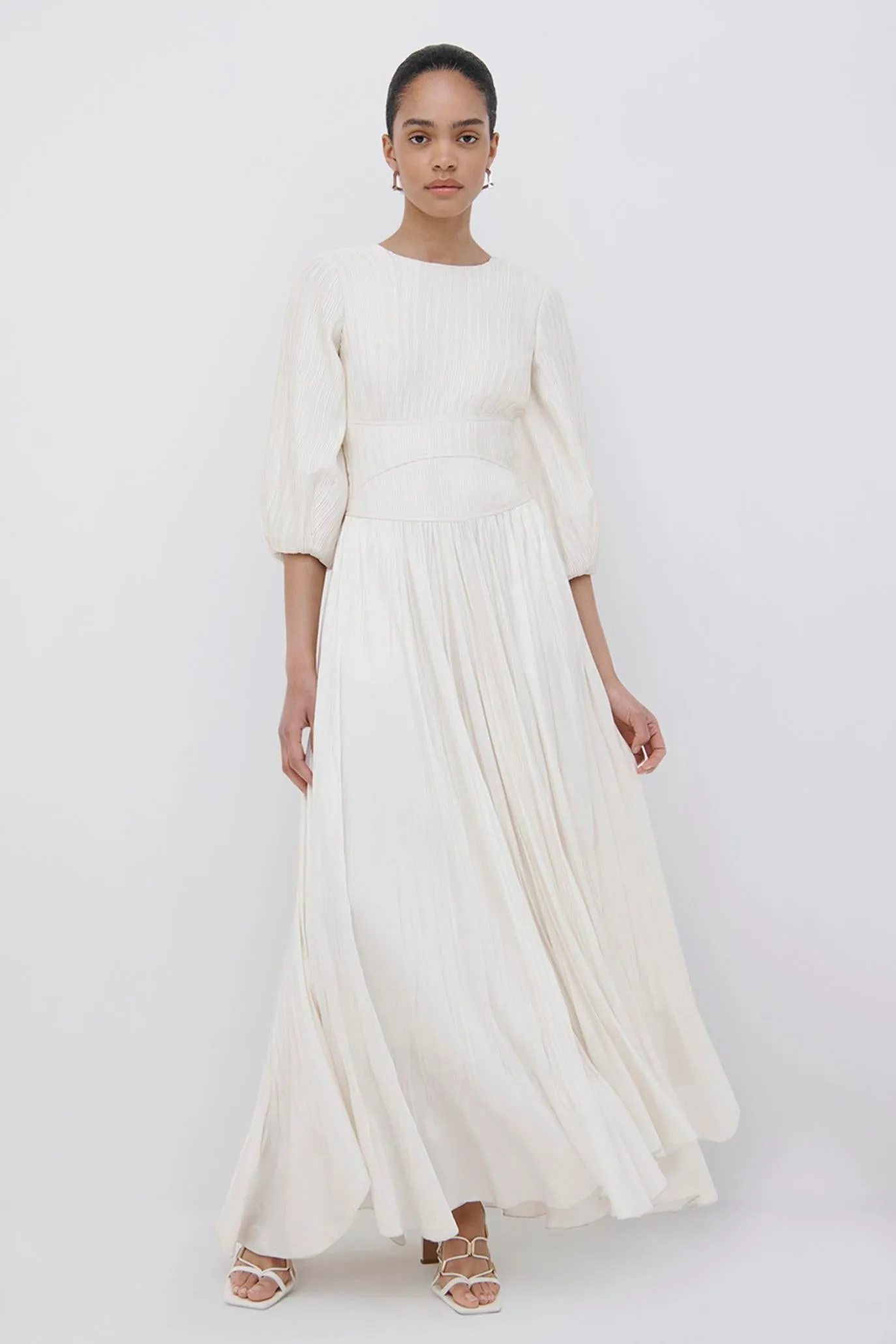 Ames Pleated Midi Dress sold by Simkhai product image thumbnail 5