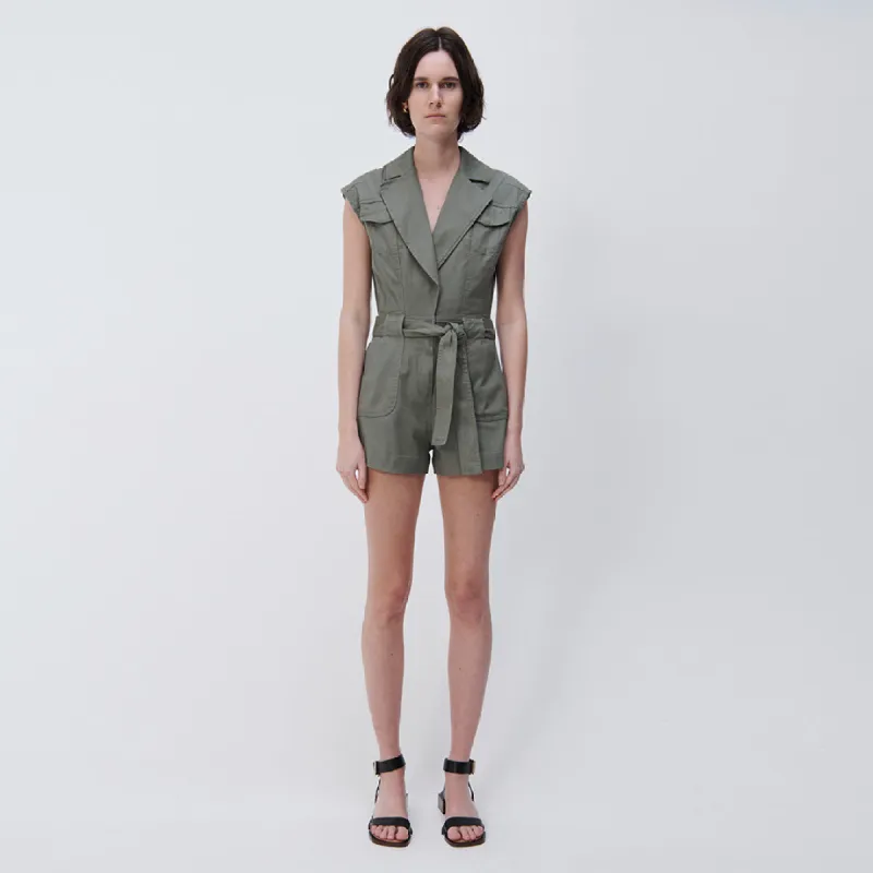 Carlotta Utility Romper made by Simkhai