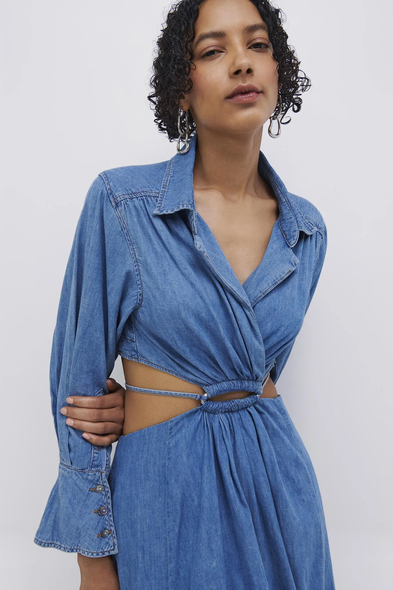 Alex Denim Dress sold by Simkhai product image thumbnail 3