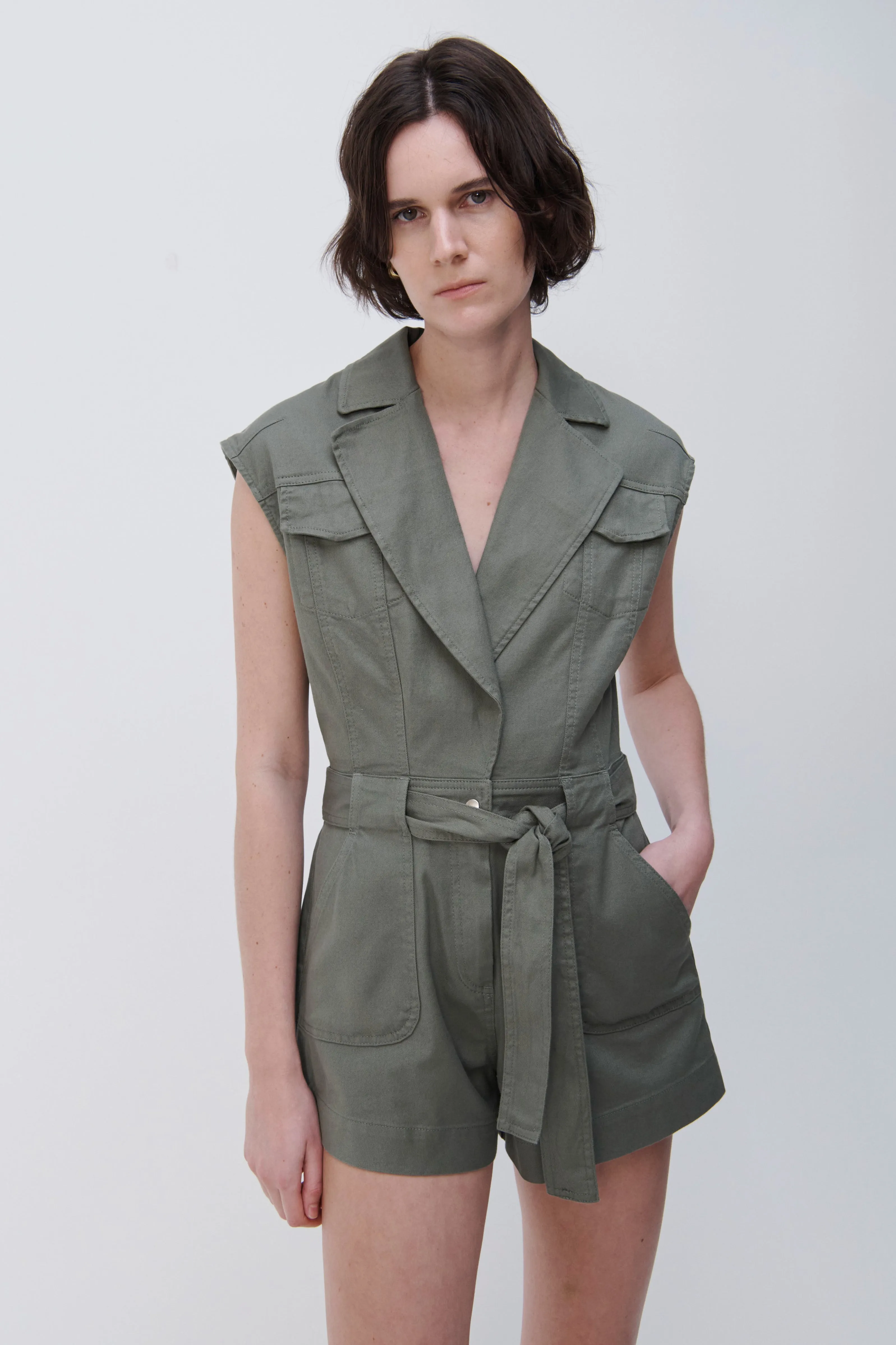 Carlotta Utility Romper sold by Simkhai product image thumbnail 2