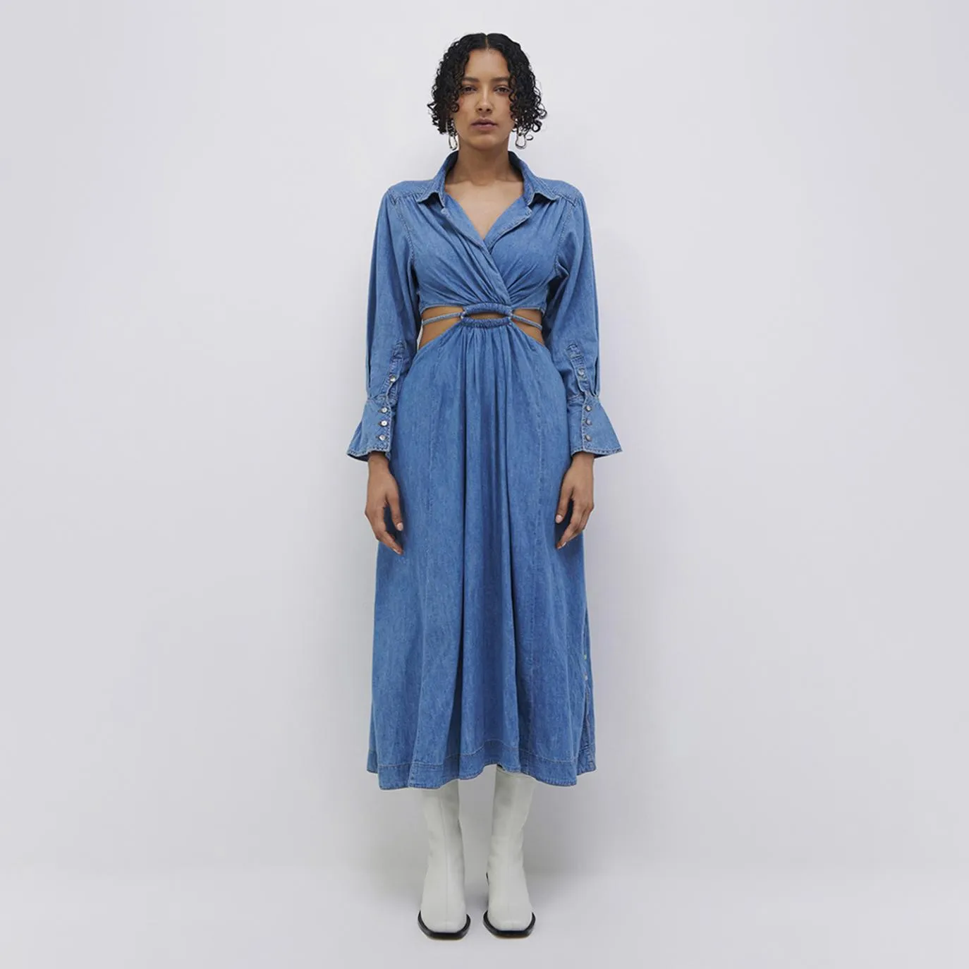 Alex Denim Dress sold by Simkhai