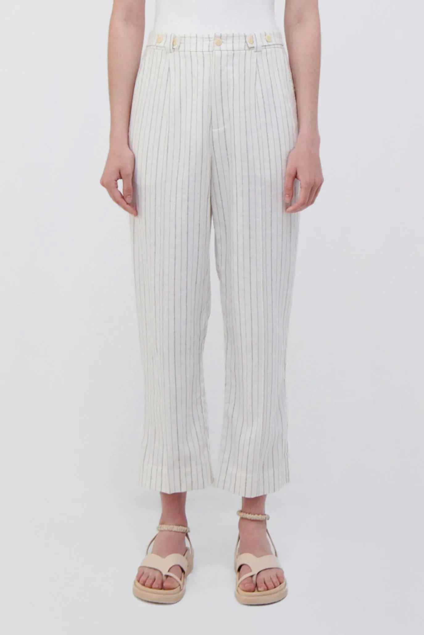 Atlas Striped Linen Pant sold by Simkhai product image thumbnail 3