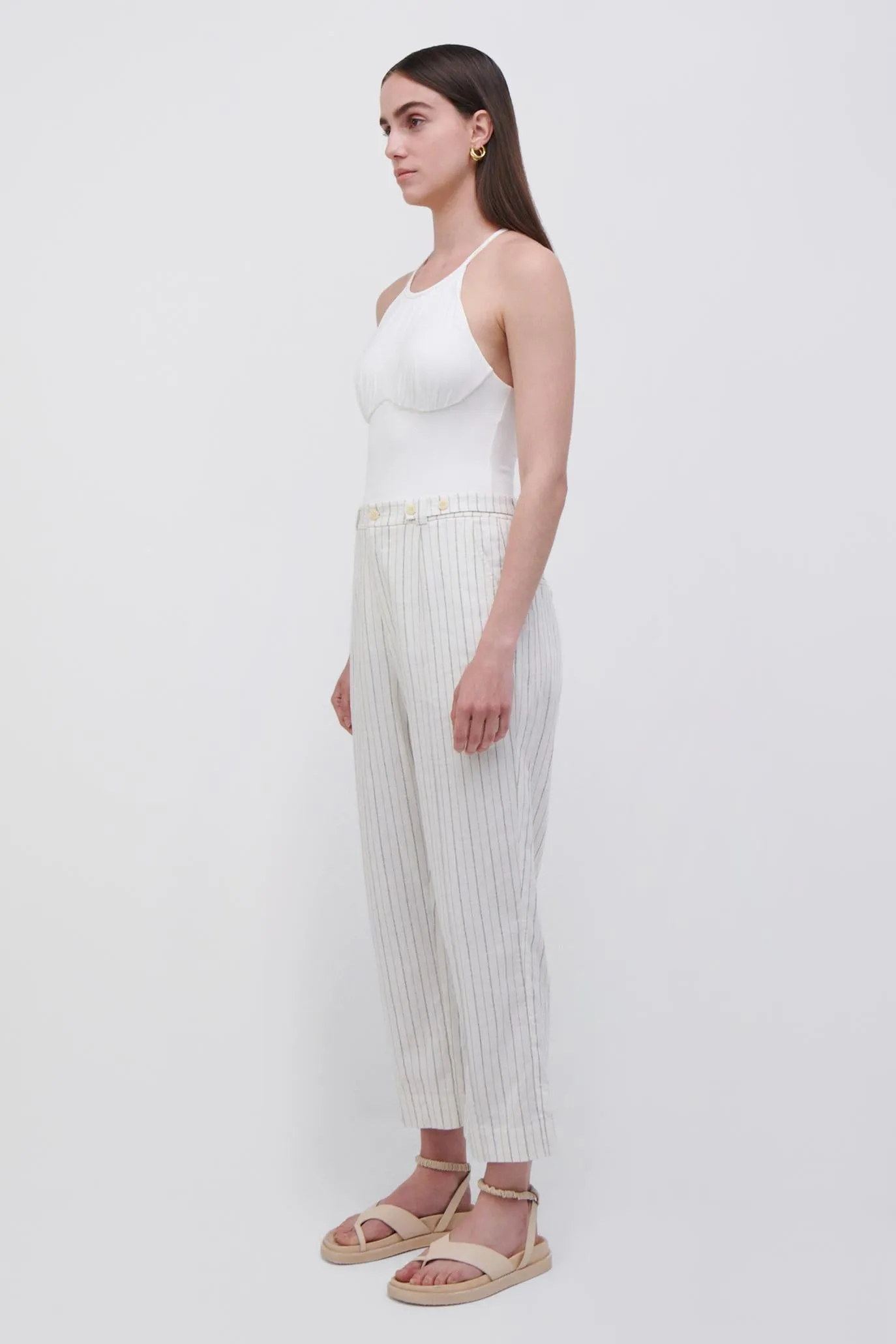 Atlas Striped Linen Pant sold by Simkhai product image thumbnail 5