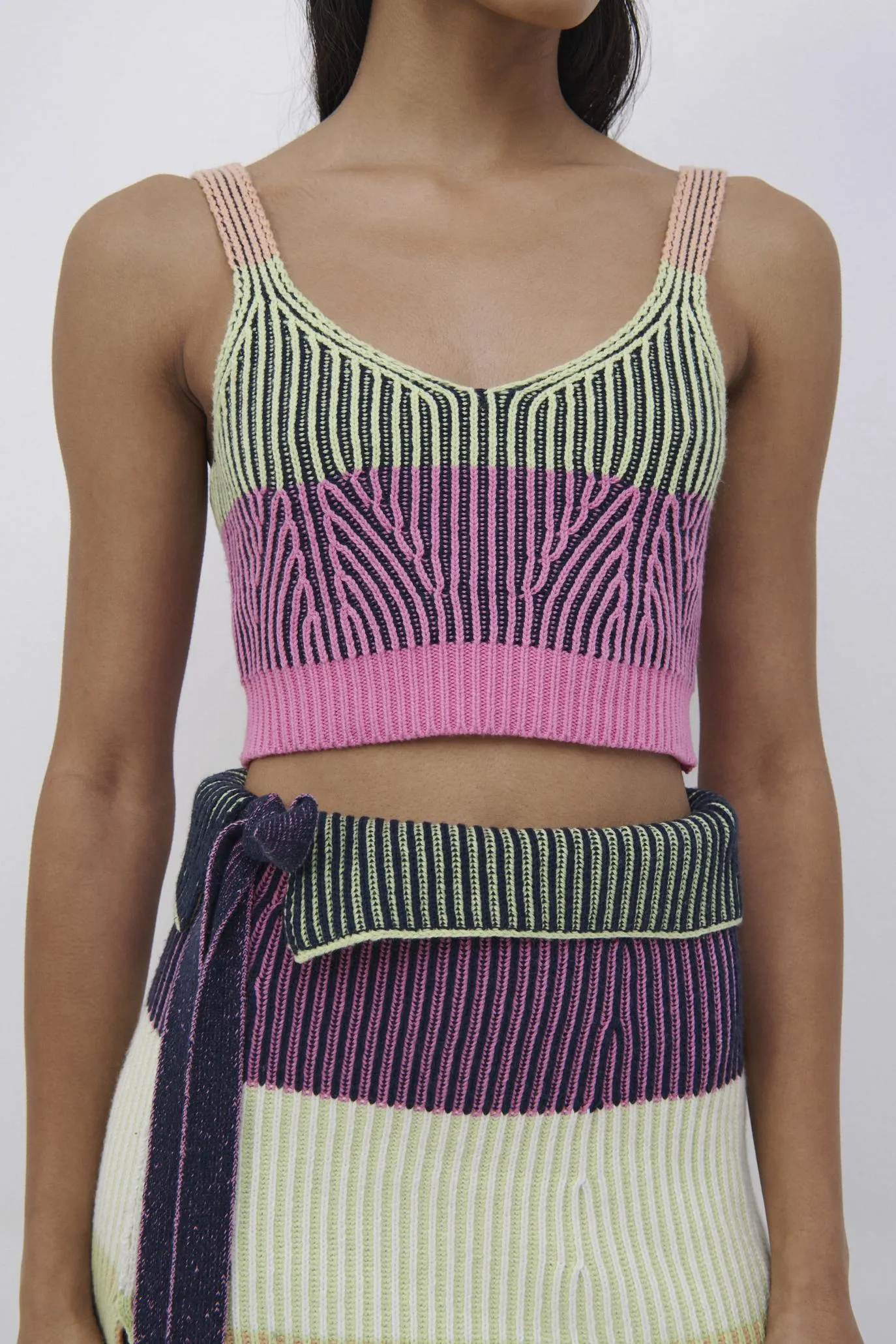 Gina Cotton Cashmere Bralette sold by Simkhai product image thumbnail 3