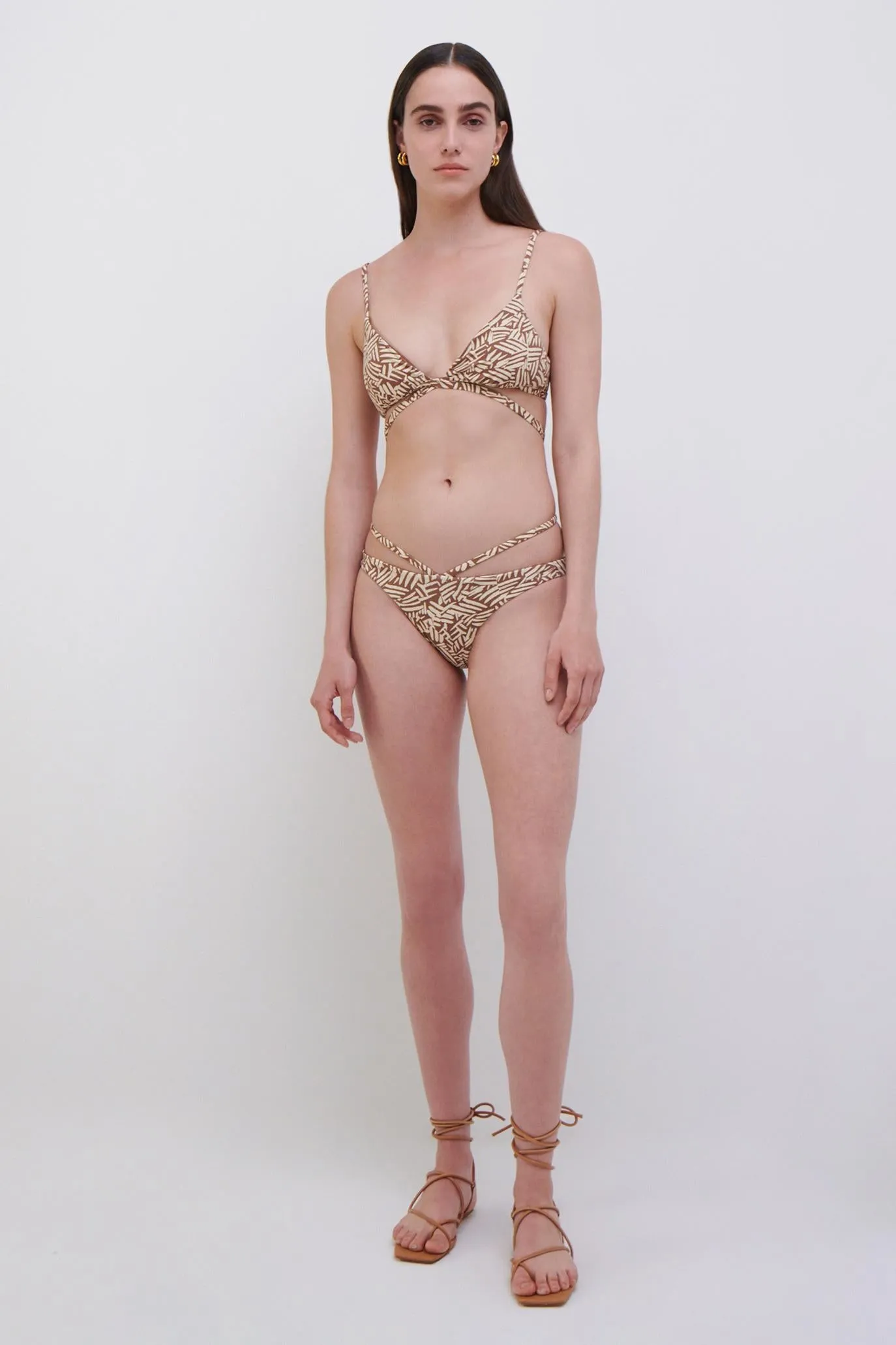 Harlen Printed Bikini Top sold by Simkhai product image thumbnail 3