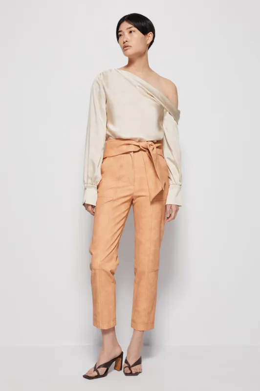 Tessa Vegan Leather Pant made by Simkhai