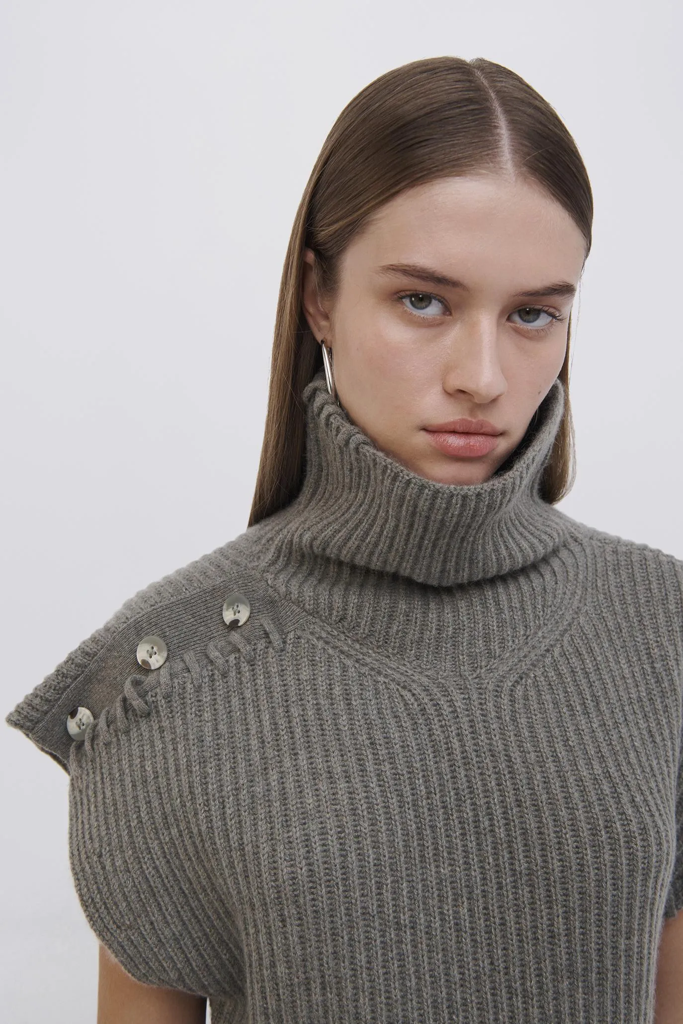 Winona Recycled Cashmere Turtleneck sold by Simkhai product image thumbnail 3