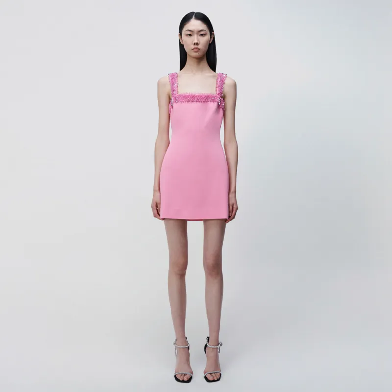 Nada Embelished Mini Dress made by Simkhai