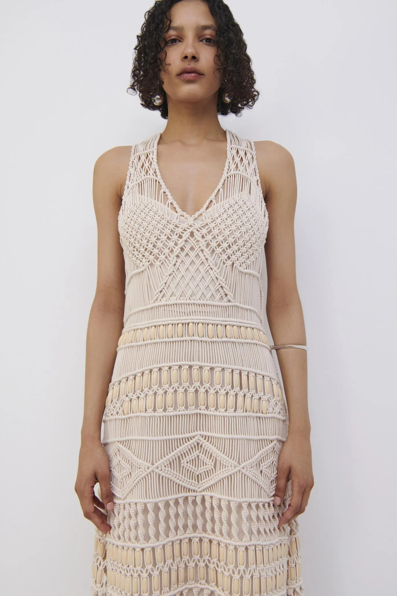 Scout Macrame Fringe Dress sold by Simkhai product image thumbnail 4