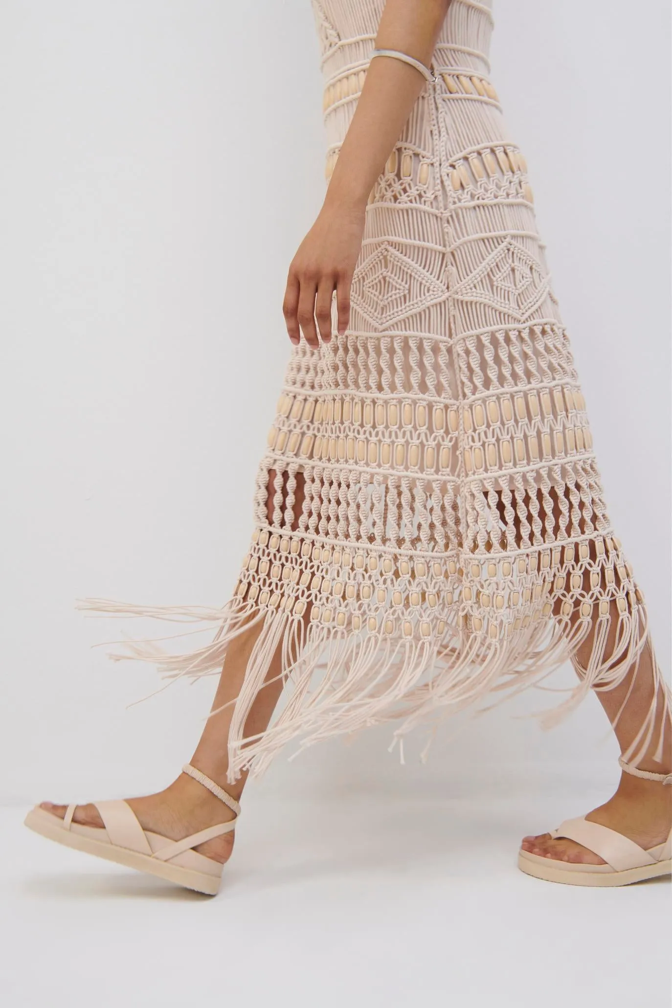 Scout Macrame Fringe Dress sold by Simkhai product image thumbnail 5