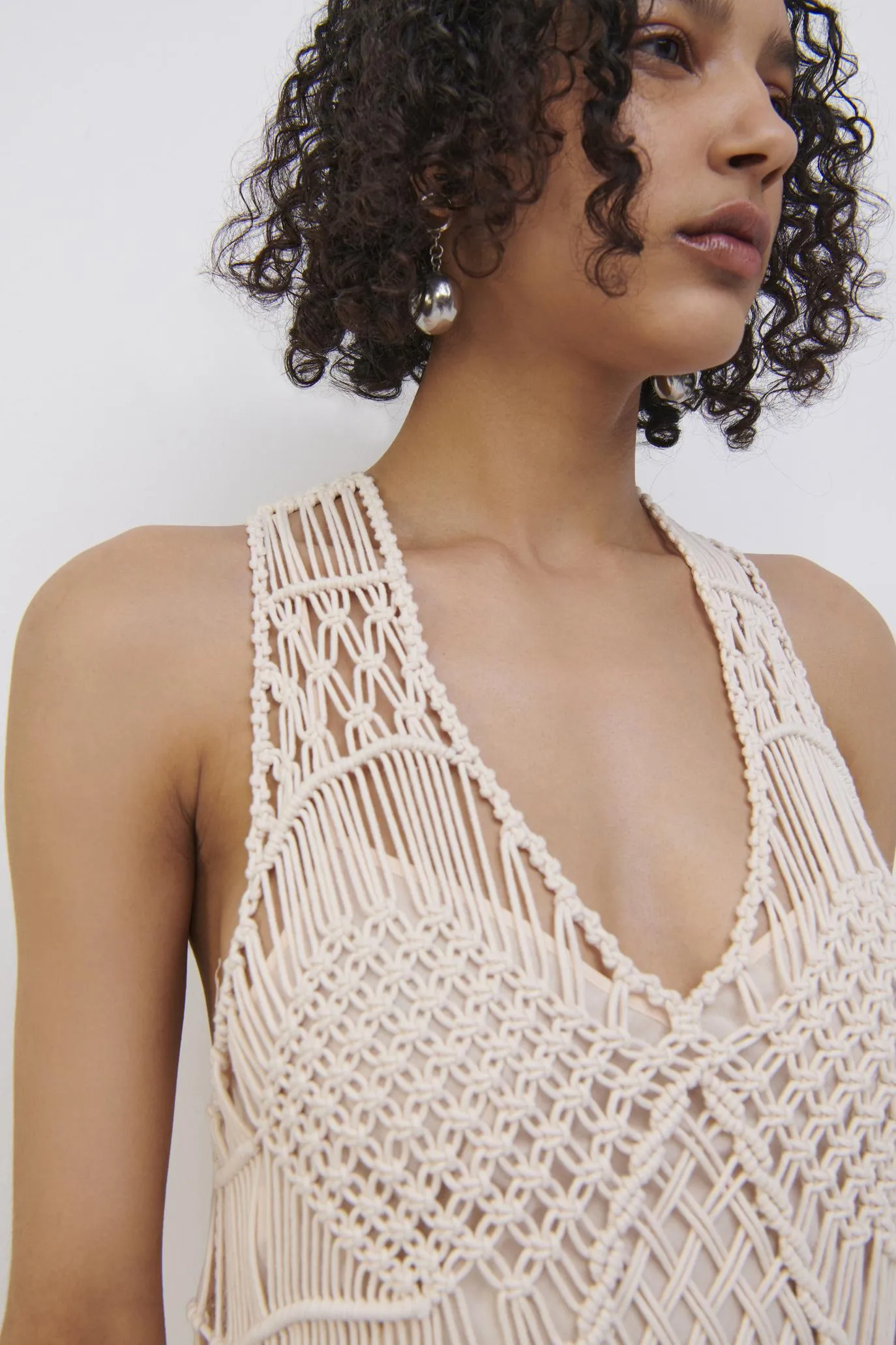 Scout Macrame Fringe Dress sold by Simkhai product image thumbnail 3