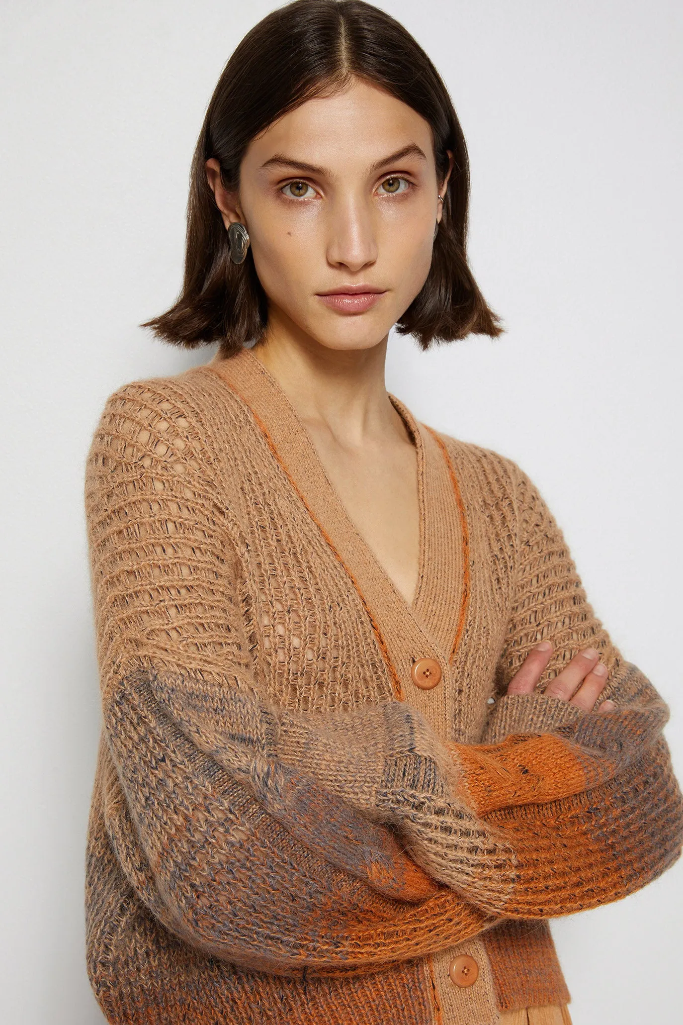 Ollie Alpaca Cardigan sold by Simkhai product image thumbnail 4