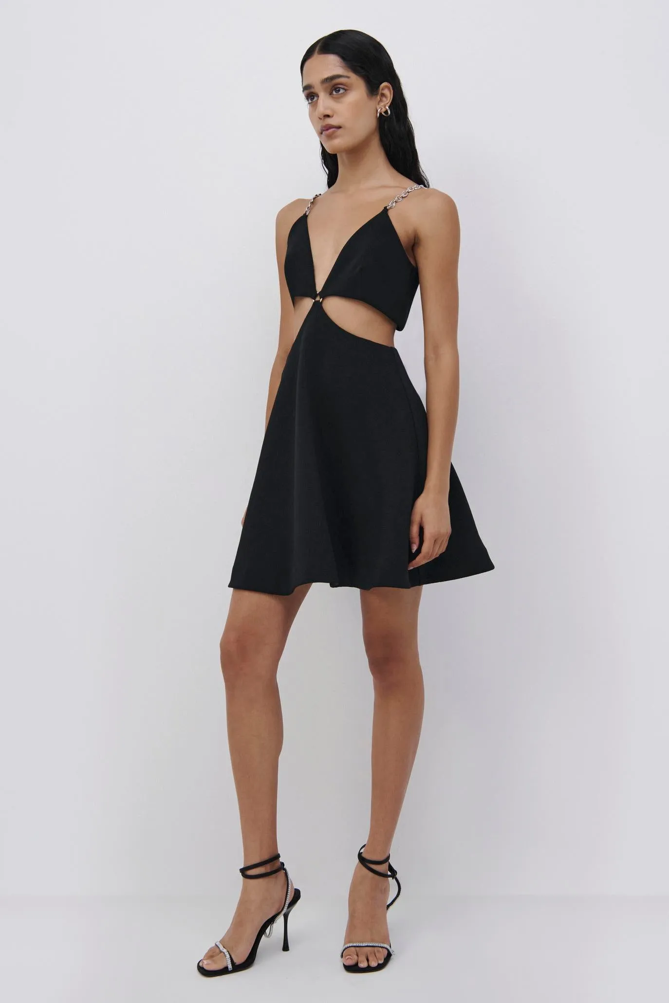 Ellis Diamante Cutout Mini Dress sold by Simkhai product image thumbnail 5