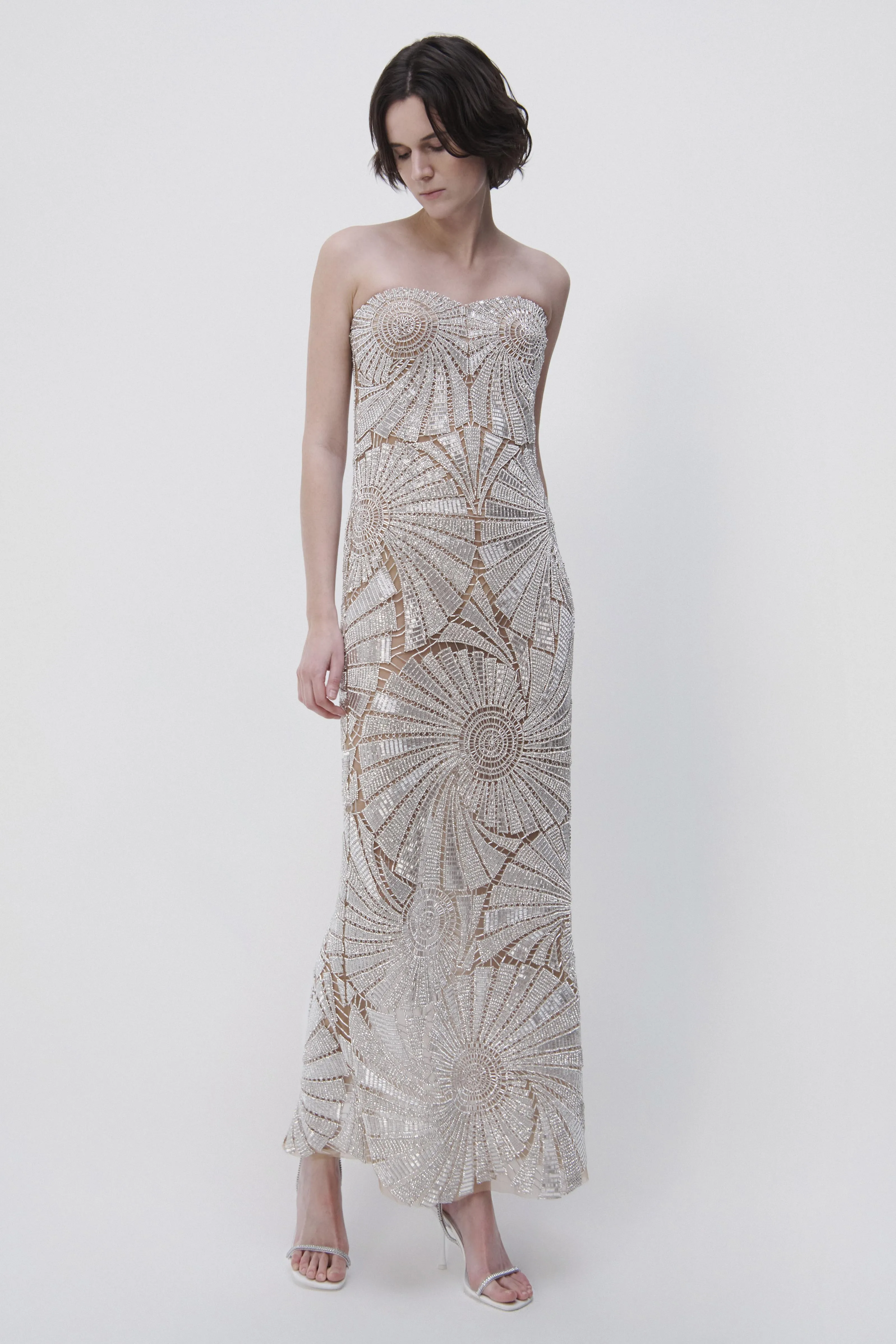 Senada Crystal Shell Gown sold by Simkhai product image thumbnail 2