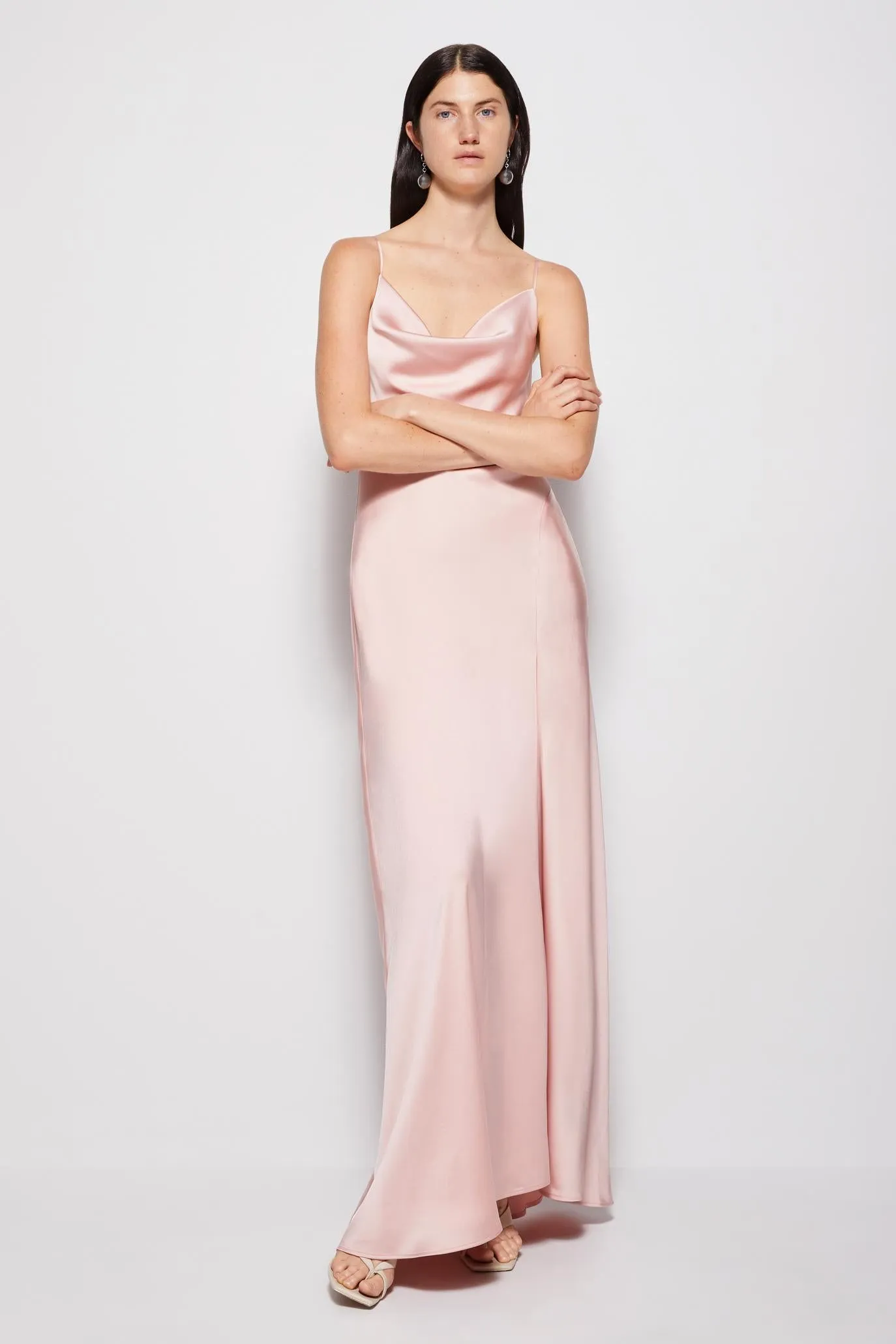 Finley Satin Slip Gown sold by Simkhai product image thumbnail 4