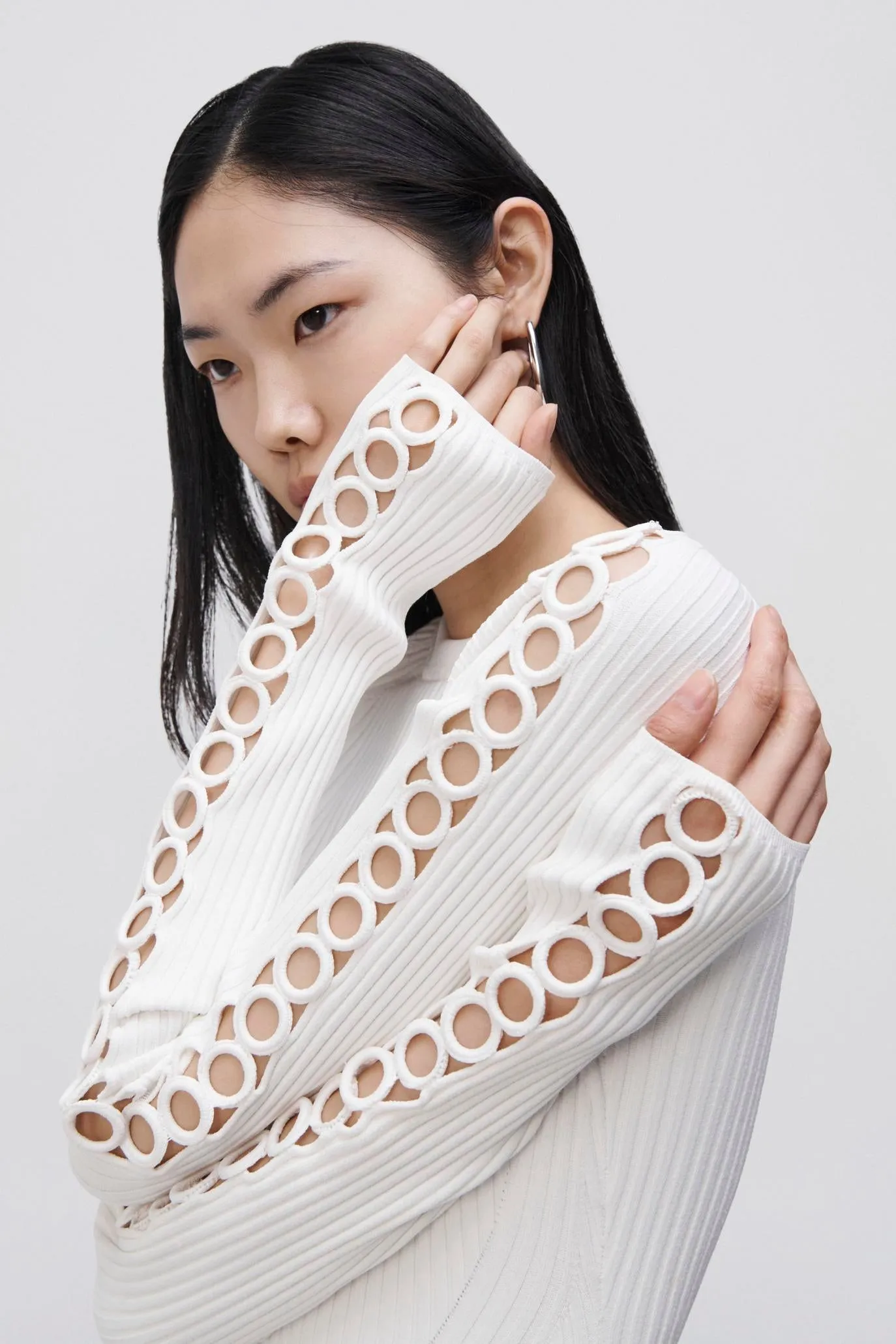 Solina Crochet Ring Top sold by Simkhai product image thumbnail 2