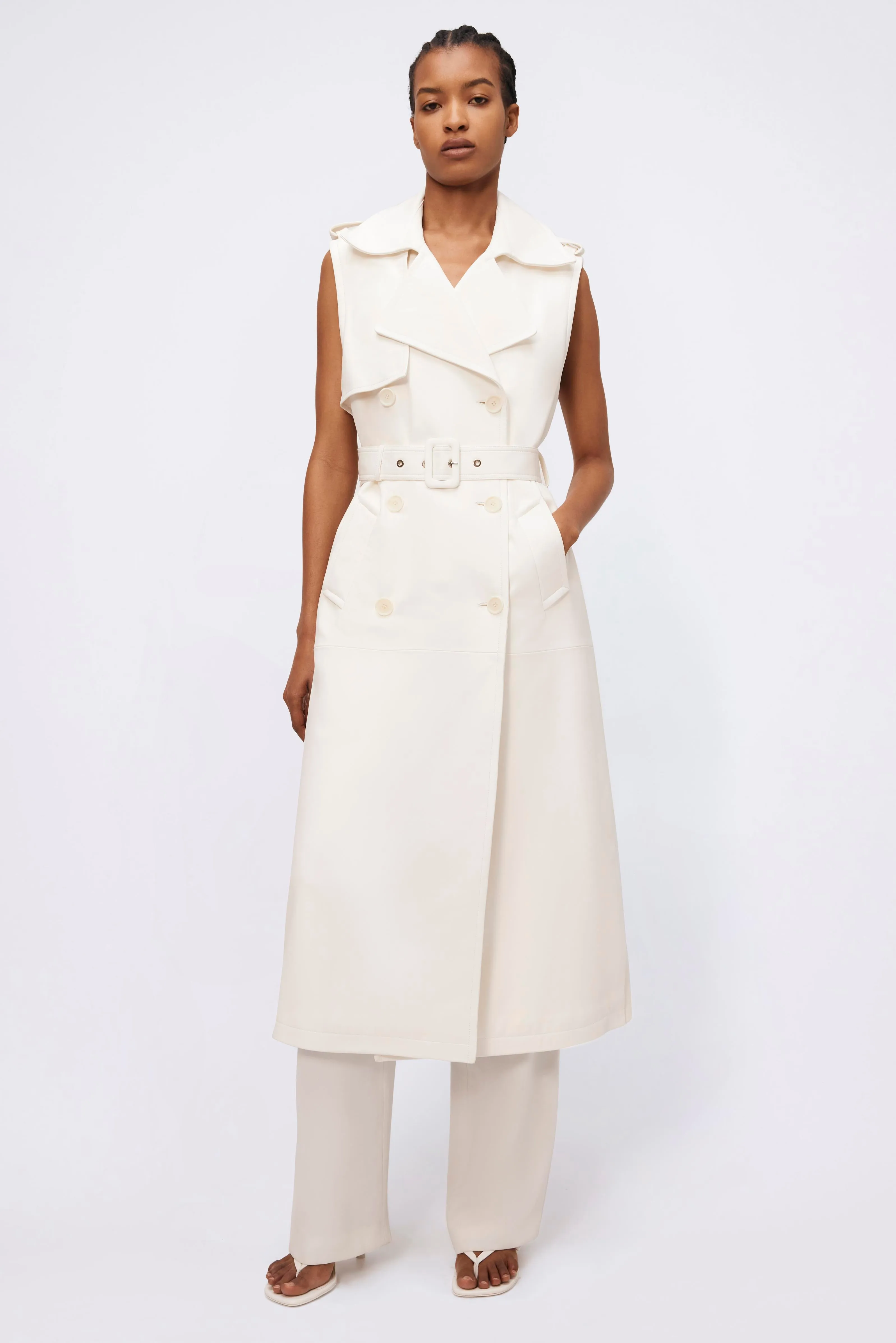 Vondi Leather Coat sold by Simkhai product image thumbnail 4