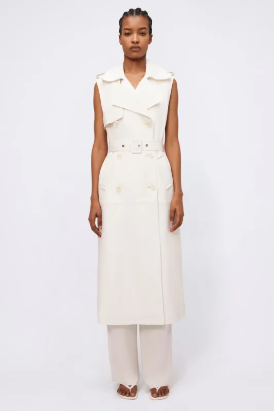 Vondi Leather Coat made by Simkhai