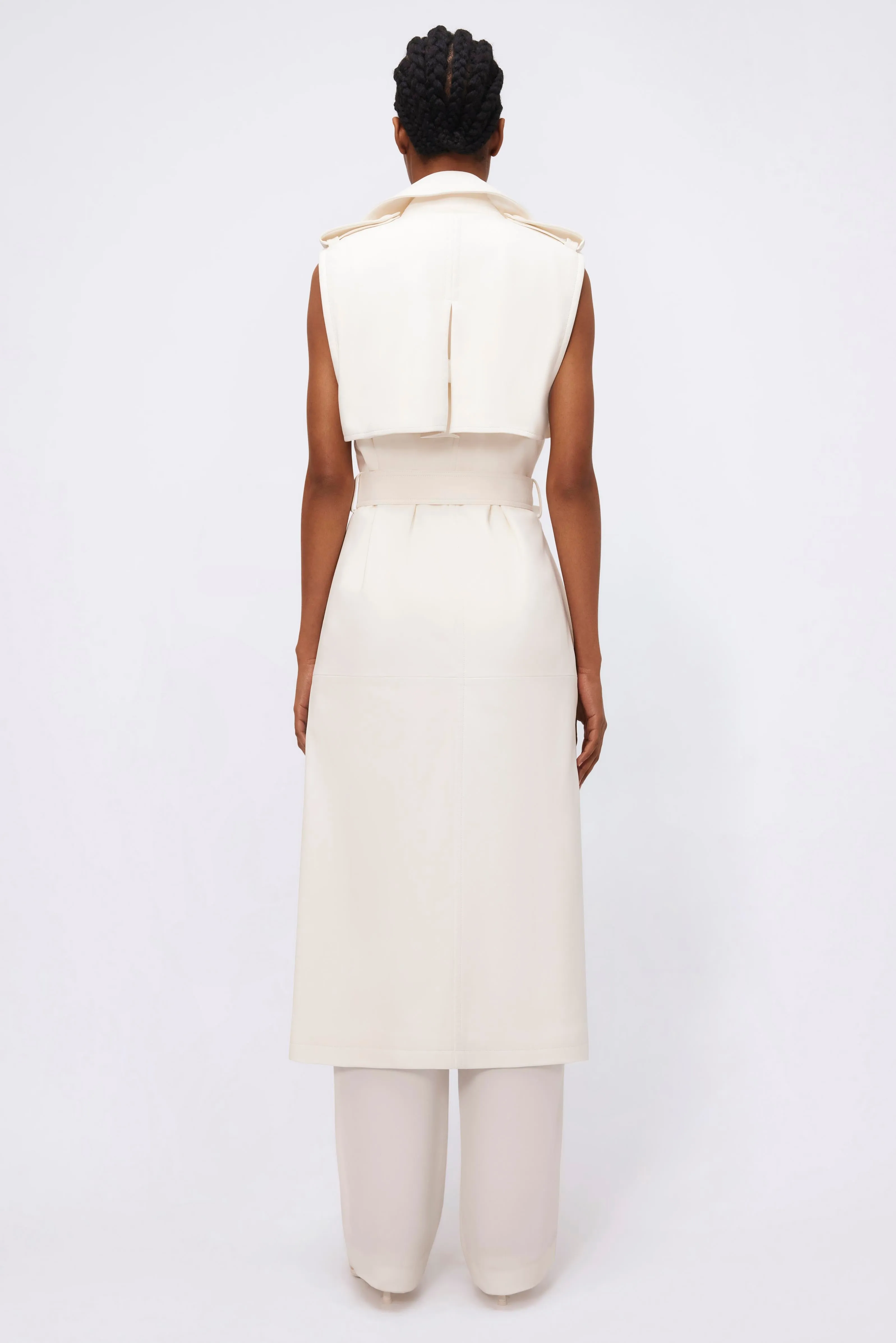 Vondi Leather Coat sold by Simkhai product image thumbnail 3