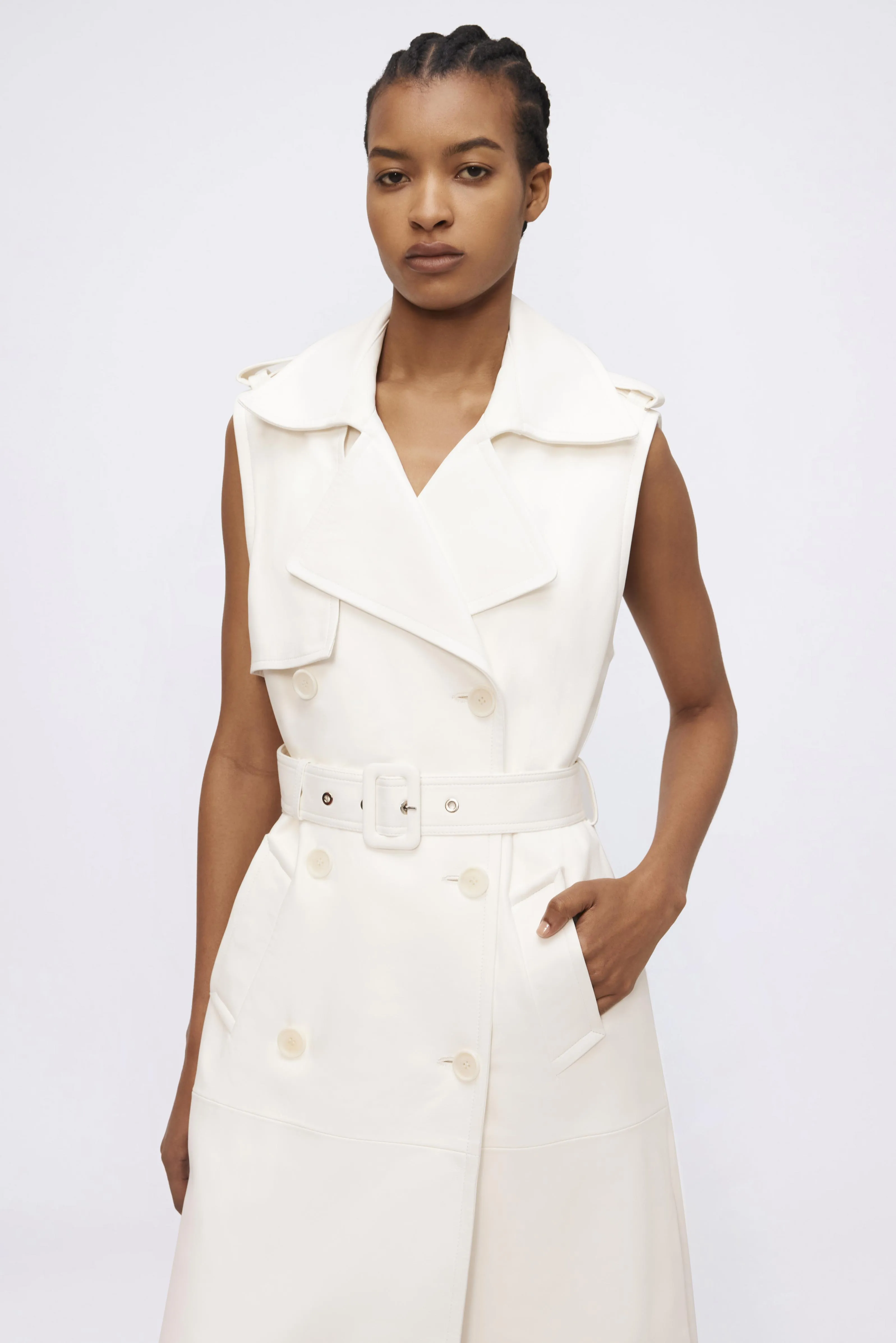 Vondi Leather Coat sold by Simkhai product image thumbnail 5