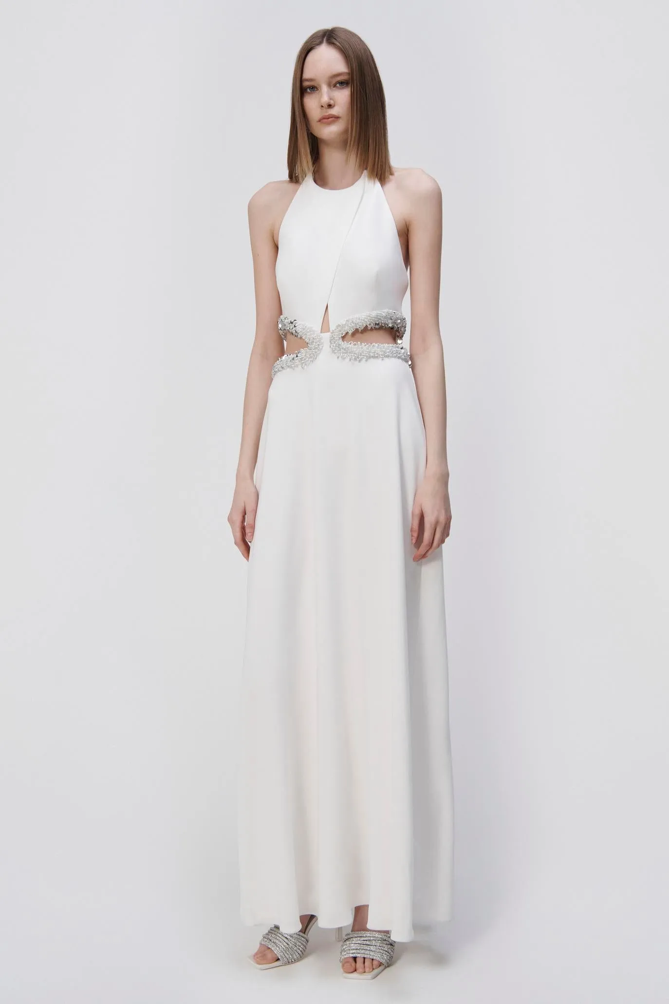 Sandi Embelished Halter Gown sold by Simkhai product image thumbnail 3