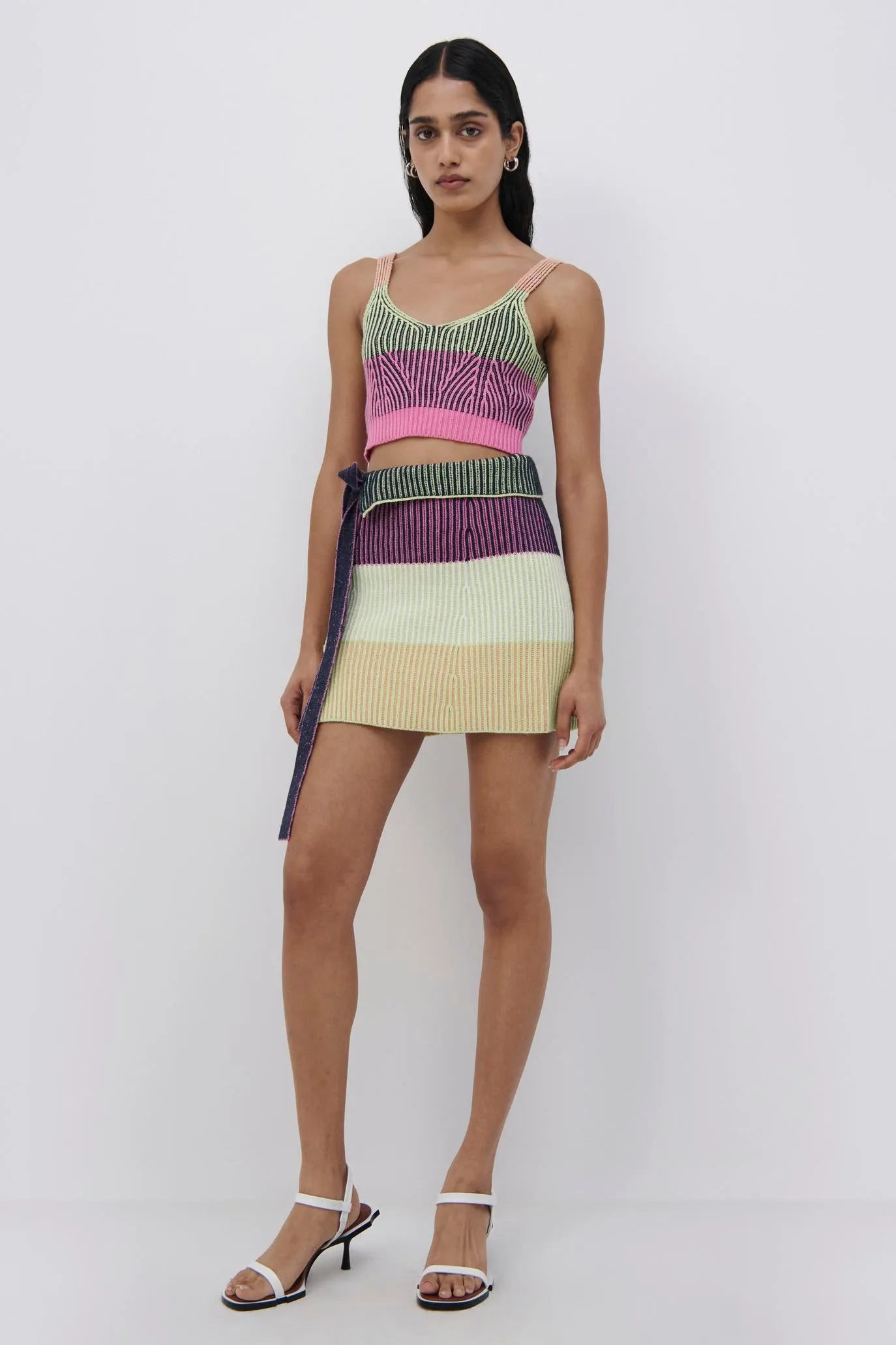 Ivana Cotton Cashmere Mini Skirt sold by Simkhai product image thumbnail 4