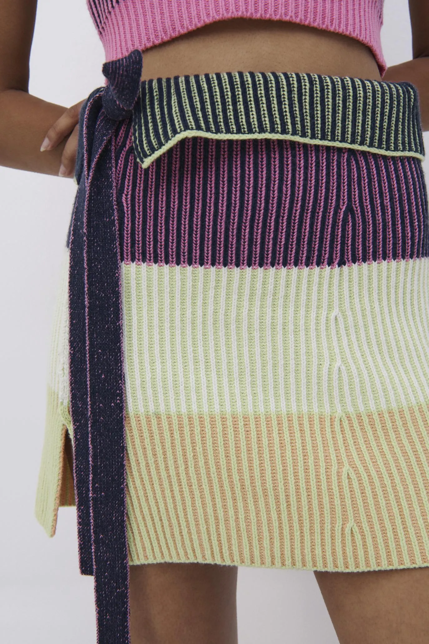 Ivana Cotton Cashmere Mini Skirt sold by Simkhai product image thumbnail 3