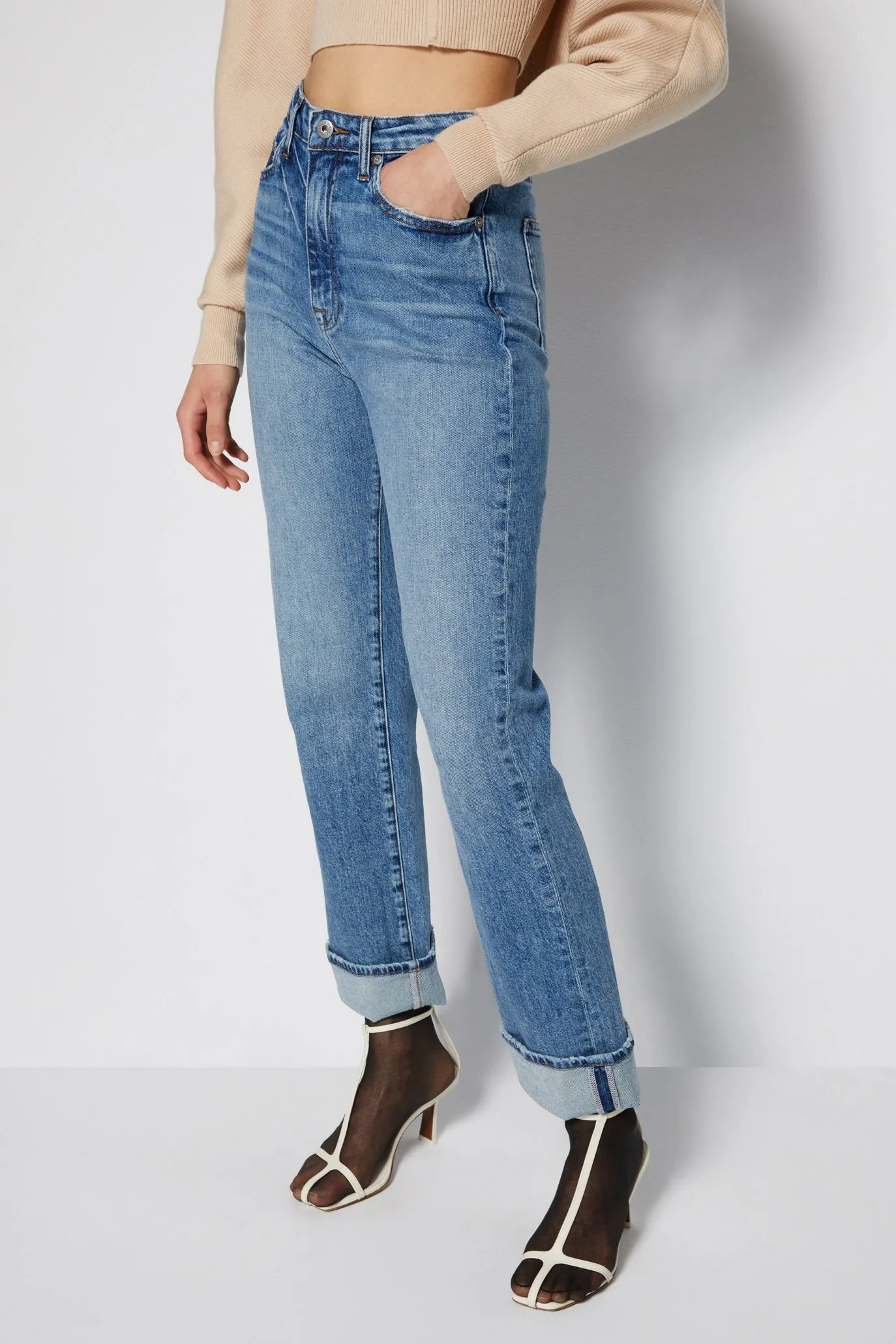 TJ Bootcut Denim sold by Simkhai product image thumbnail 4