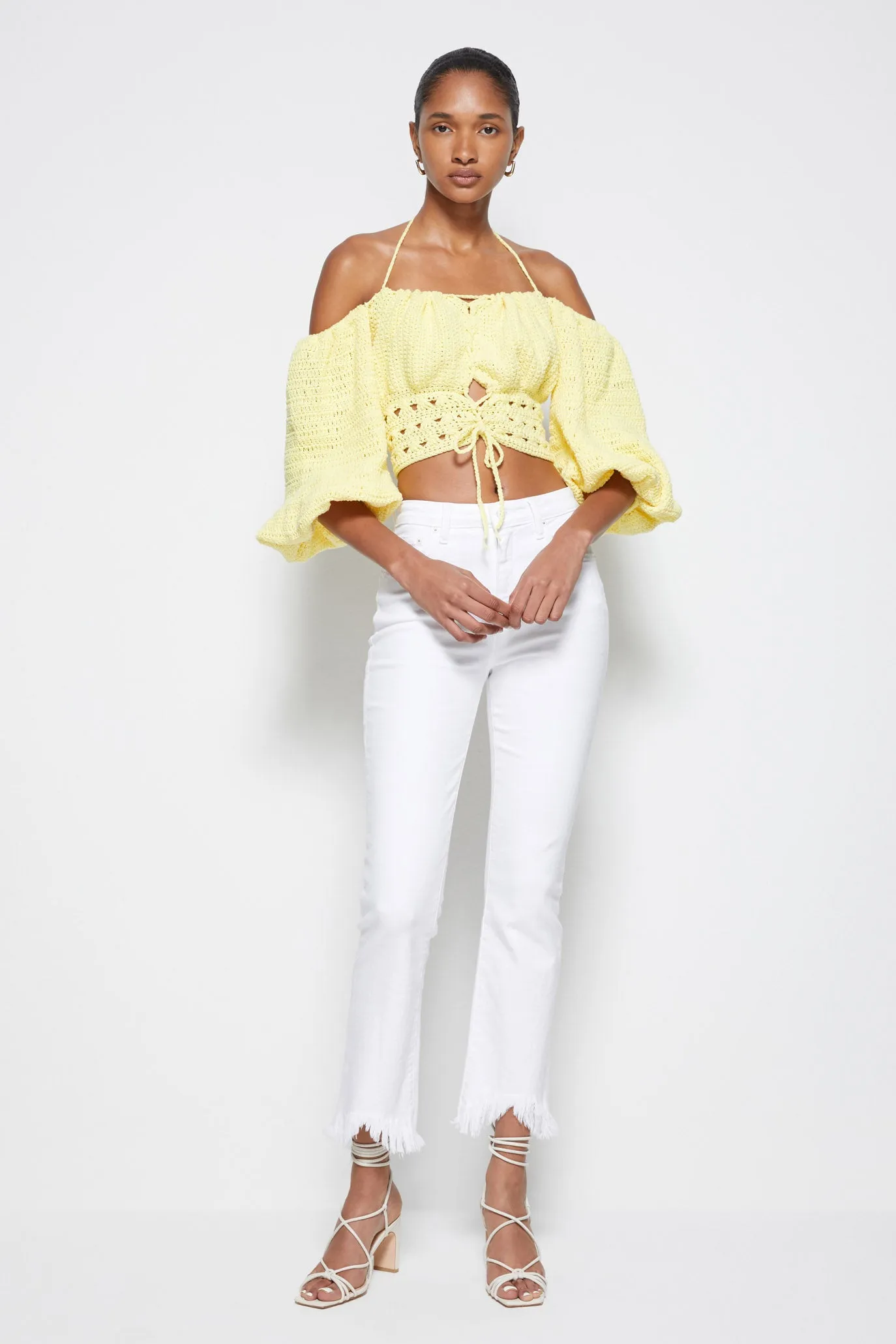 JS x Elexiay Crochet Top sold by Simkhai product image thumbnail 5
