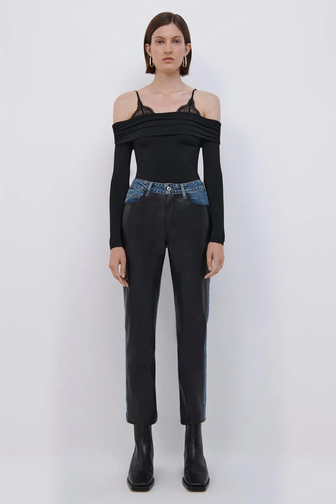 Mirra Lingerie Lace Top sold by Simkhai product image thumbnail 5