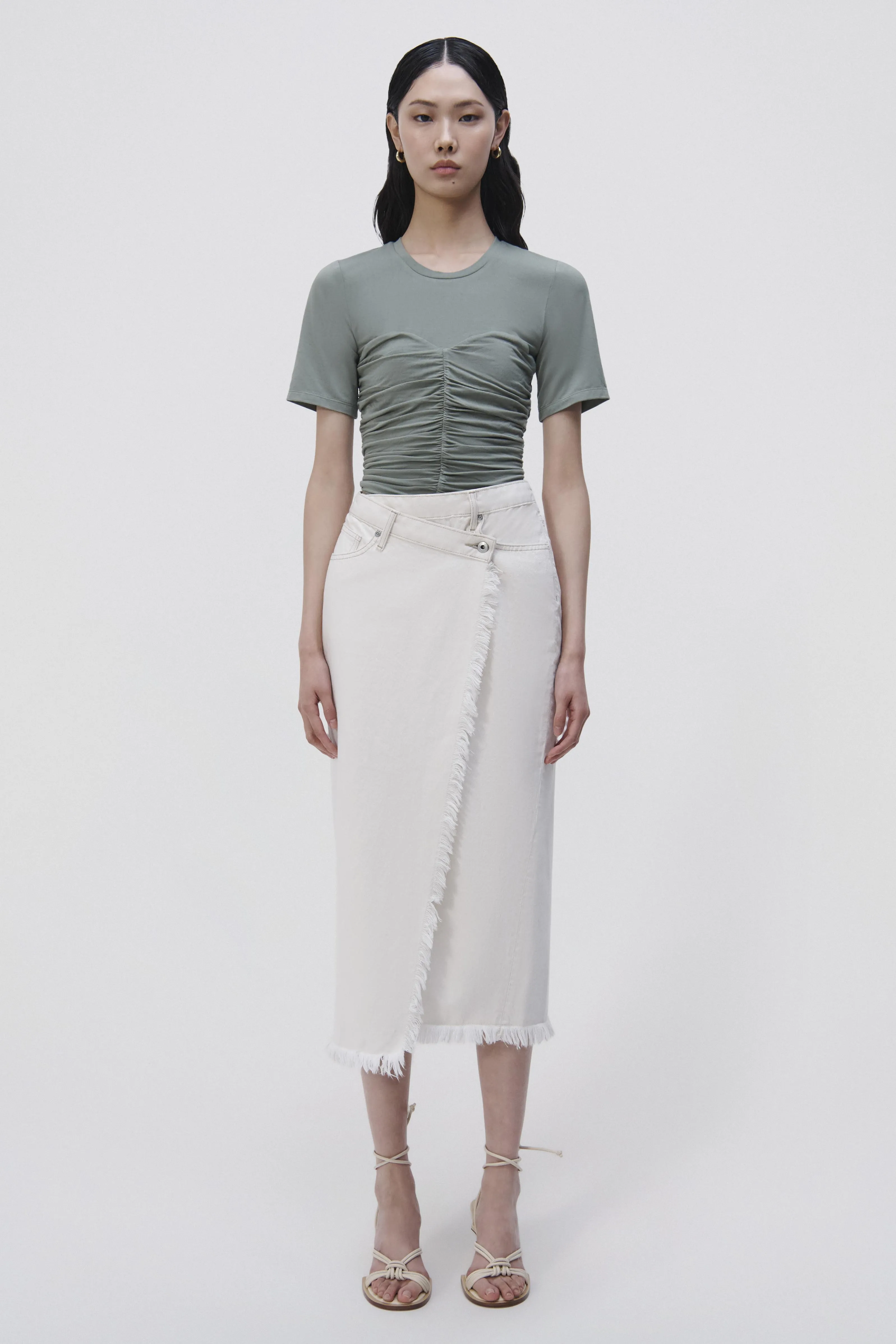 Tansy Stretch Jersey Top sold by Simkhai product image thumbnail 4