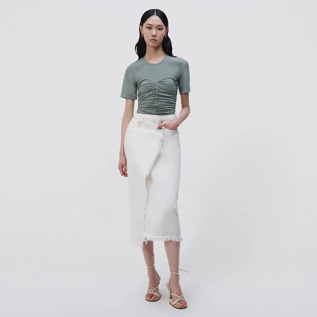Tansy Stretch Jersey Top sold by Simkhai