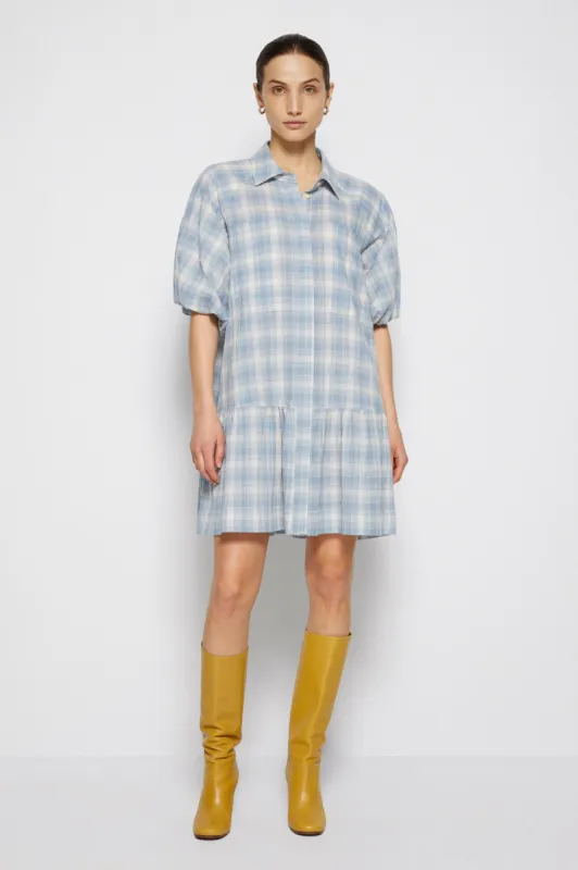 Crissy Plaid Mini Dress made by Simkhai