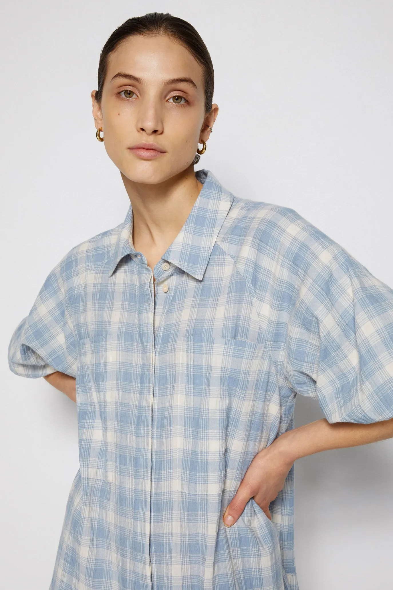 Crissy Plaid Mini Dress sold by Simkhai product image thumbnail 3
