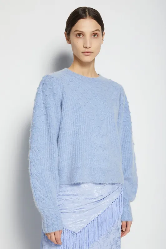 Stella Boucle Pullover sold by Simkhai