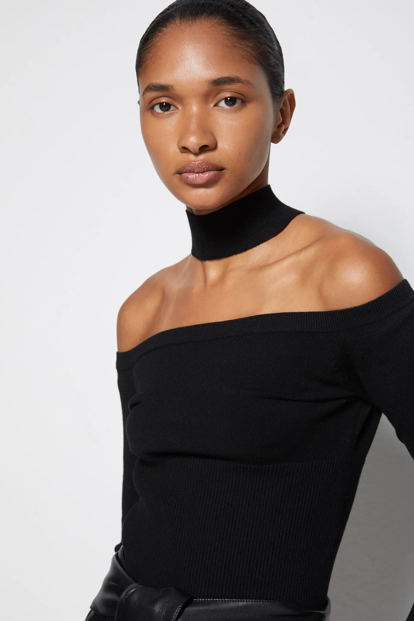 Signature Lila Cold Shoulder Pullover sold by Simkhai product image thumbnail 3