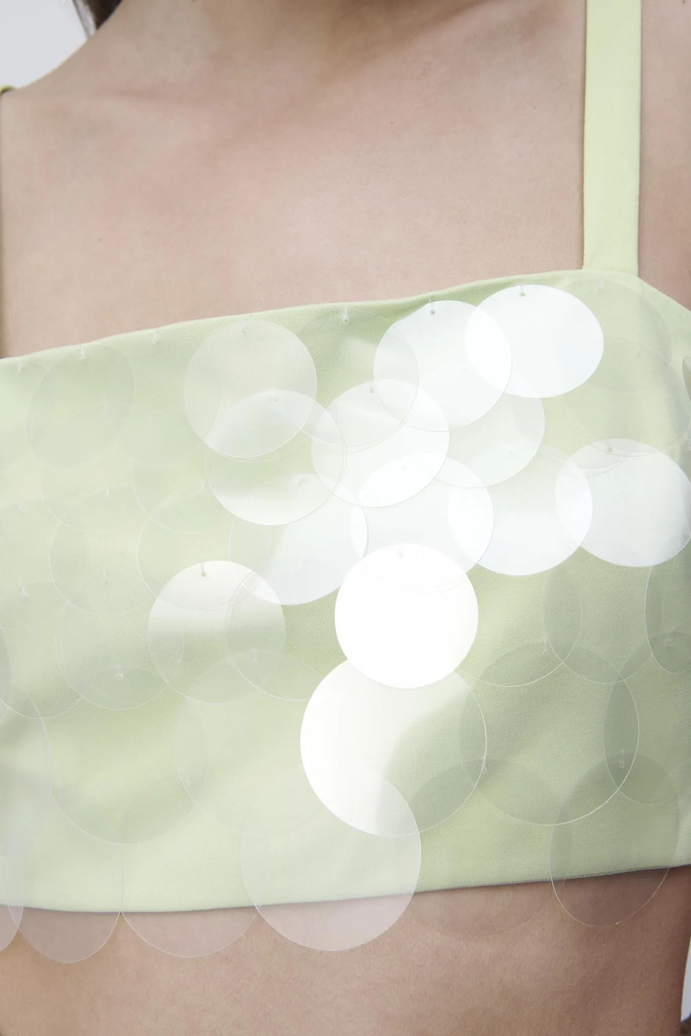 Bexley Transparent Sequin Top sold by Simkhai product image thumbnail 4