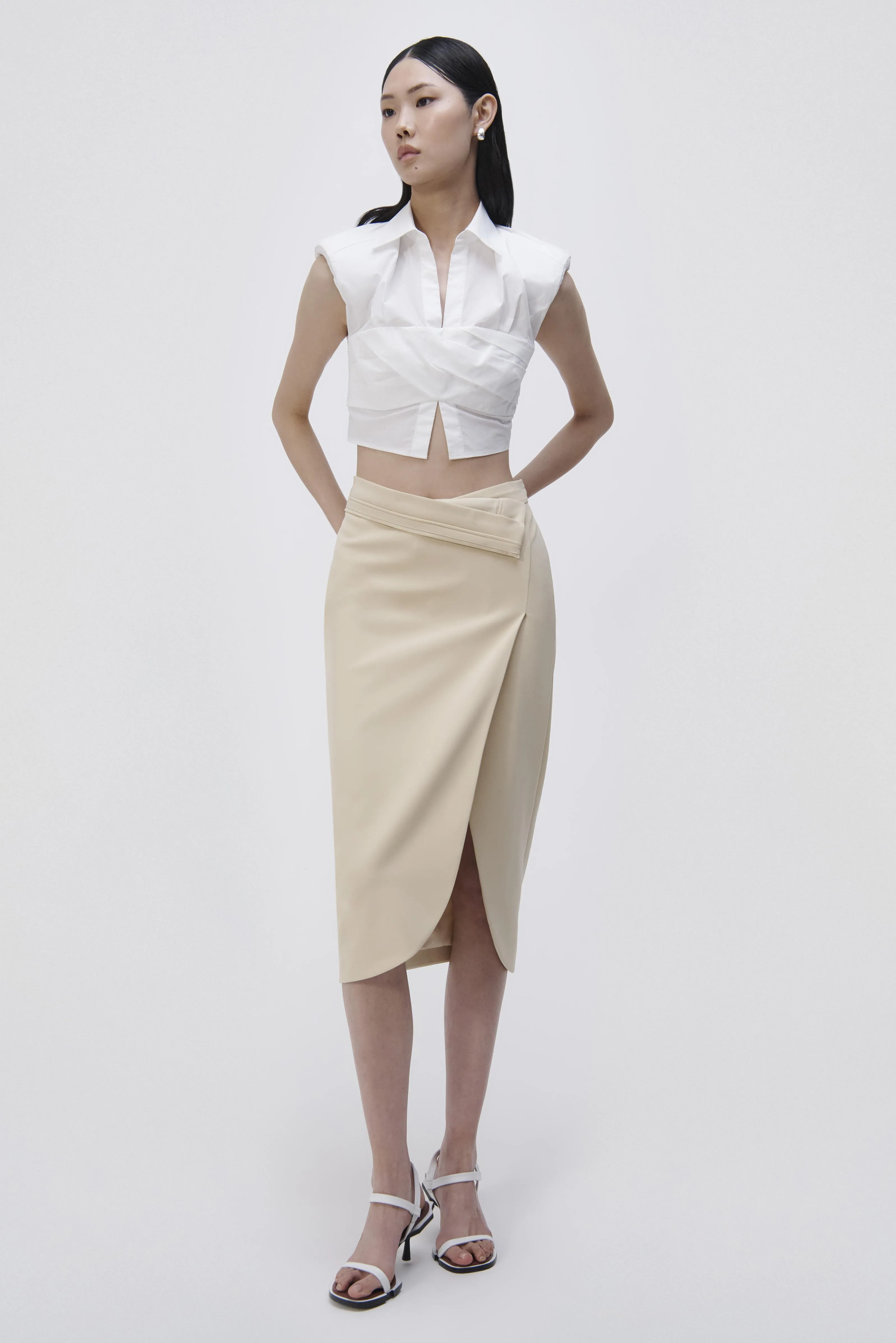 Vienna Midi Skirt sold by Simkhai product image thumbnail 4