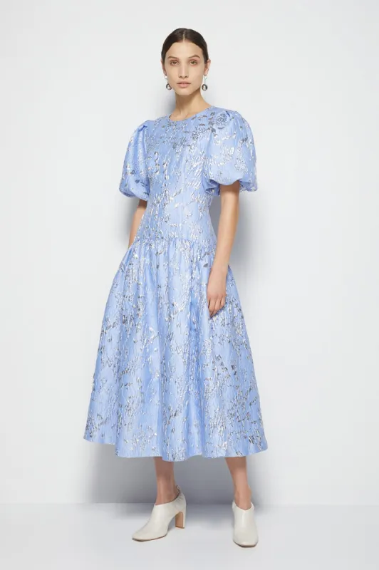 Faith Metallic Midi Dress made by Simkhai
